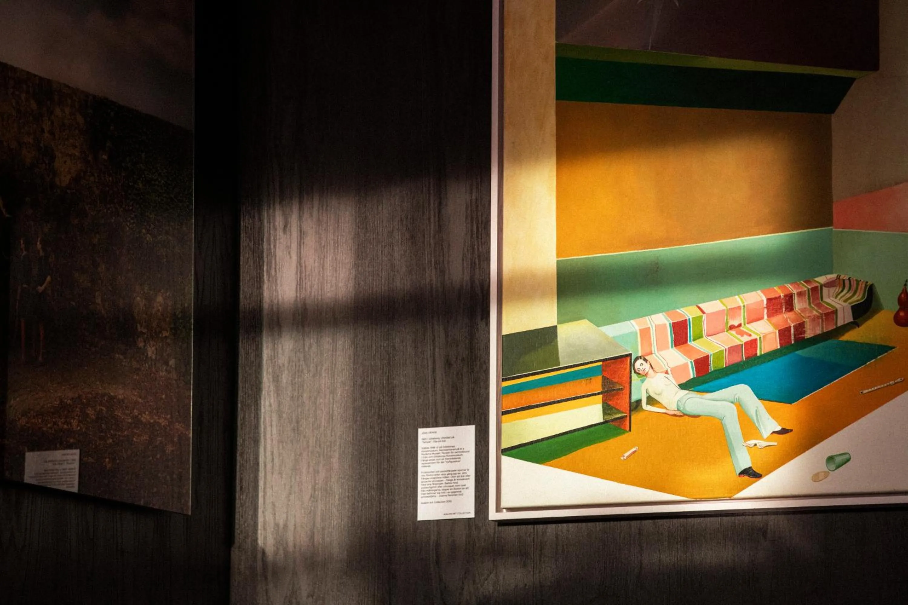 Decorative detail, Bed in Avalon Hotel