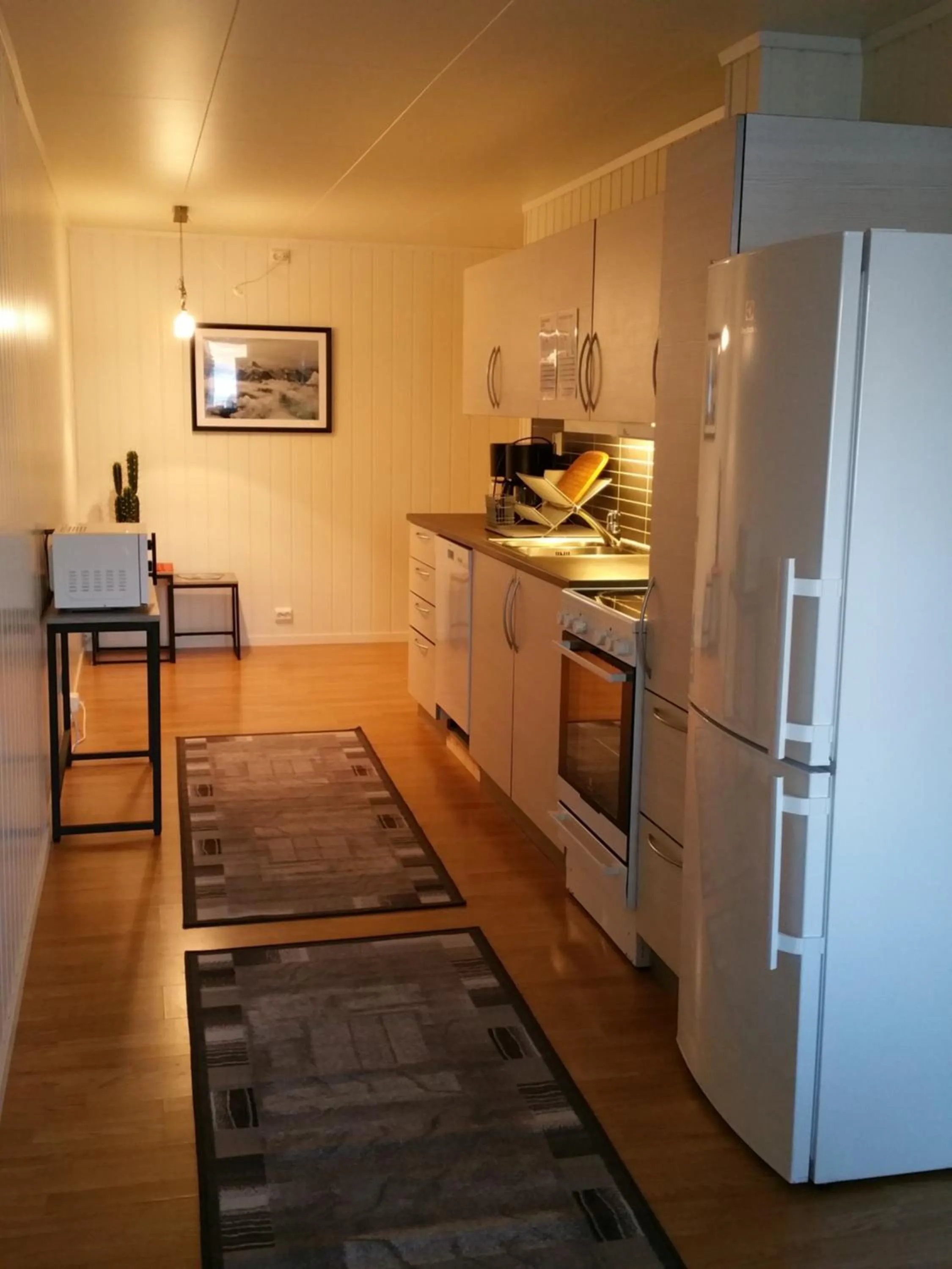 Kitchen or kitchenette in Hansnes Havfiske