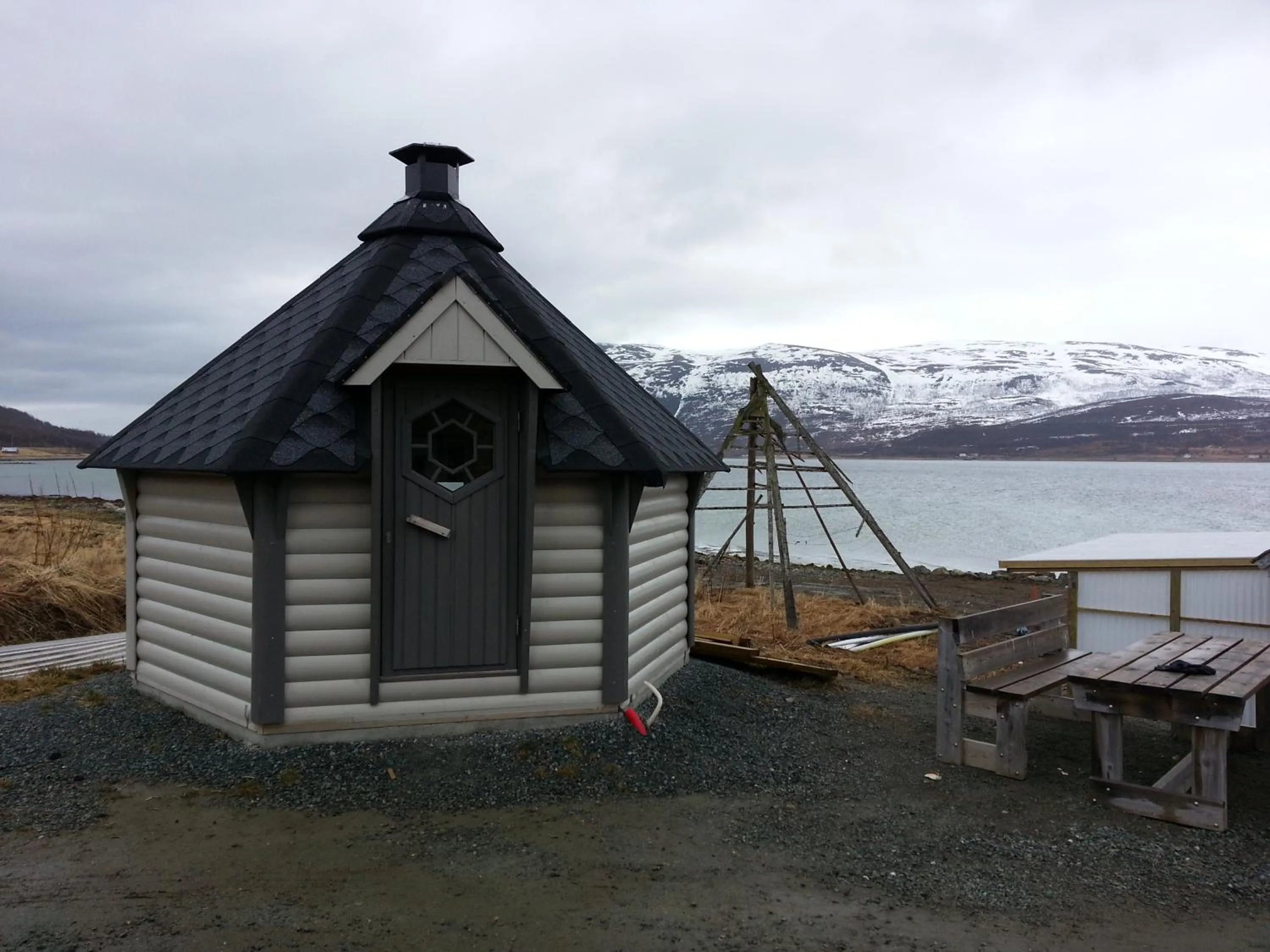 BBQ facilities in Hansnes Havfiske