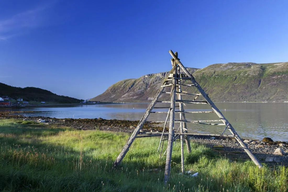 Natural landscape in Hansnes Havfiske