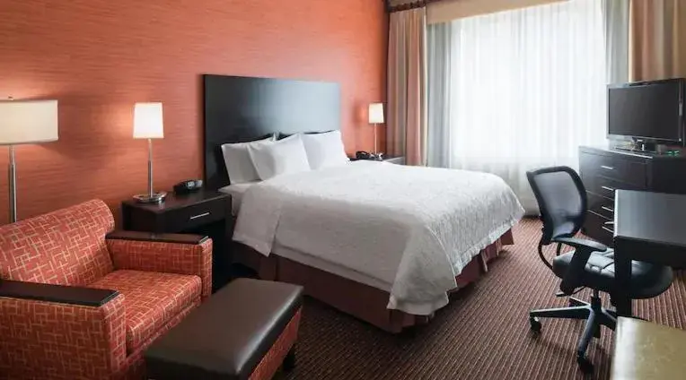 King Room with King Bed - Non-Smoking in Hampton Inn and Suites Ogden King Room with King Bed - Non-Smoking in Hampton Inn and Suites Ogden