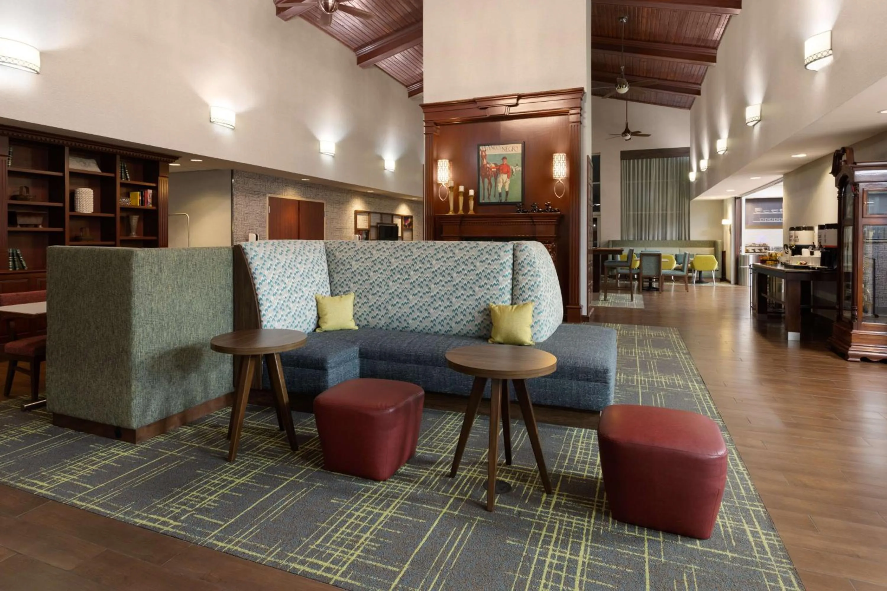 Lobby or reception in Hampton Inn & Suites Scottsburg