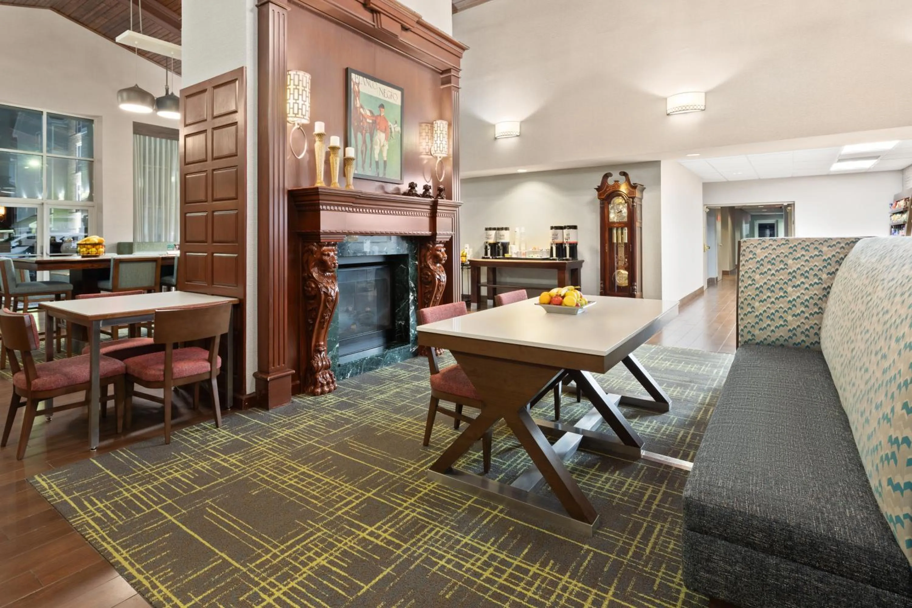 Lobby or reception in Hampton Inn & Suites Scottsburg