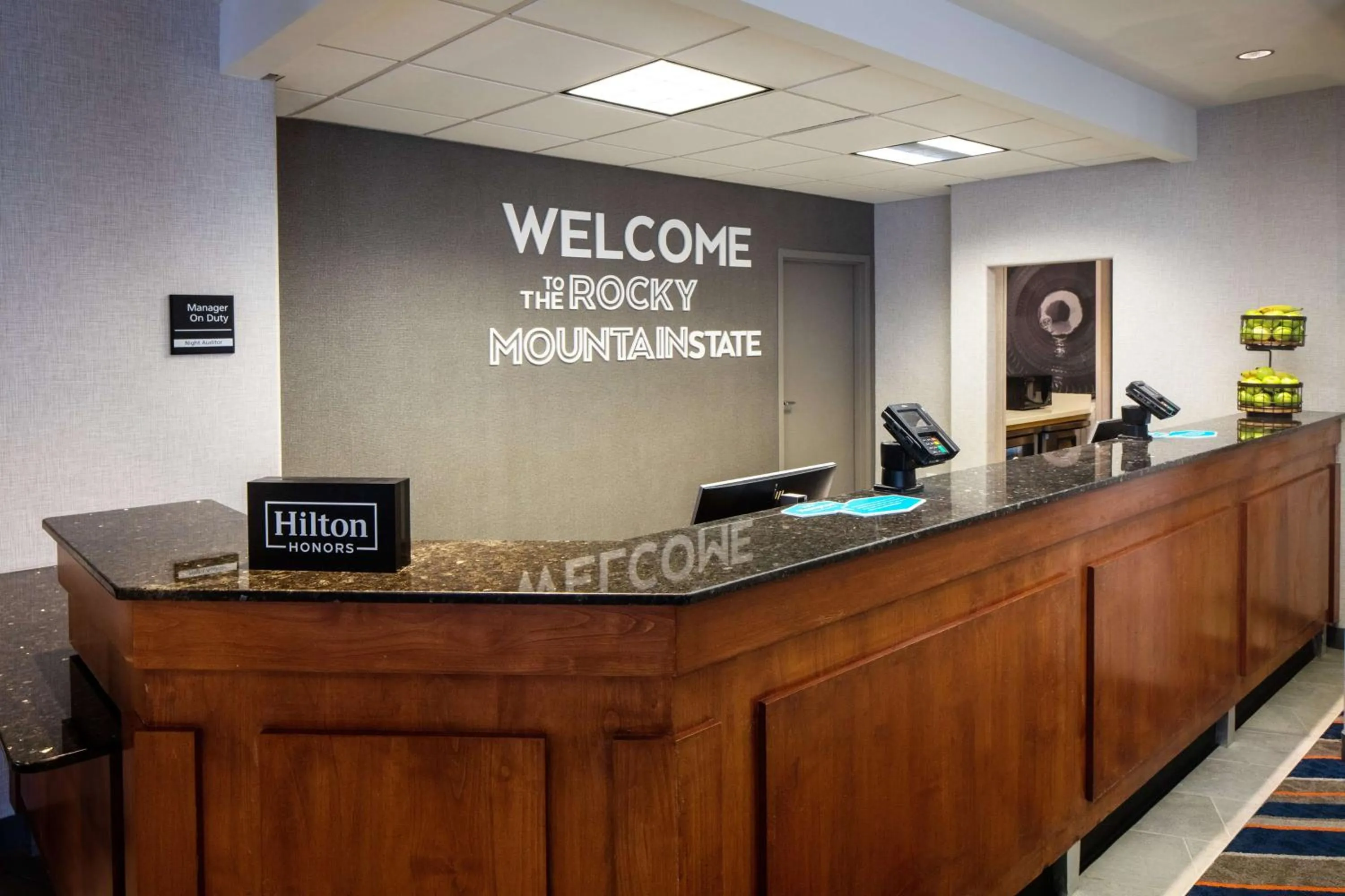 Lobby or reception in Hampton Inn & Suites Parker