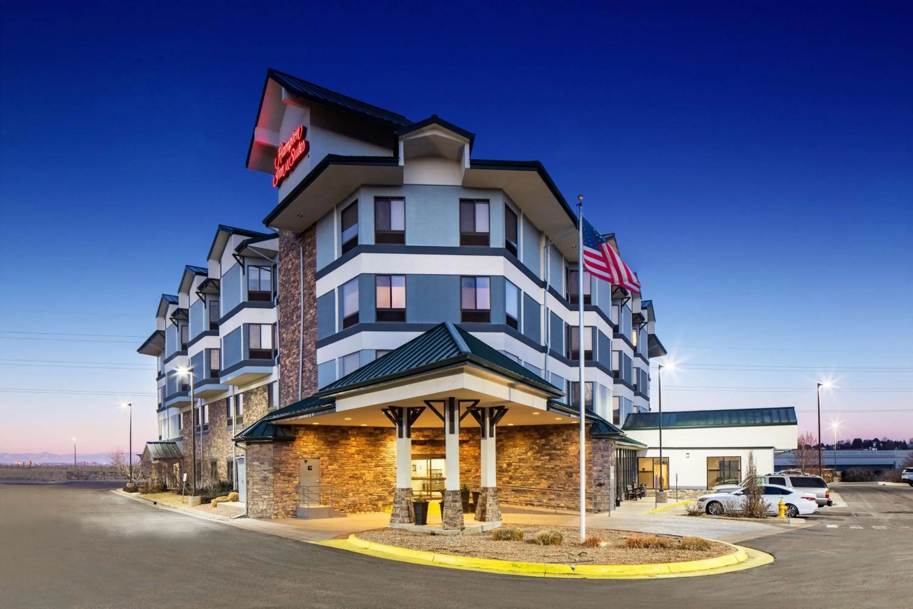 Property building in Hampton Inn & Suites Parker