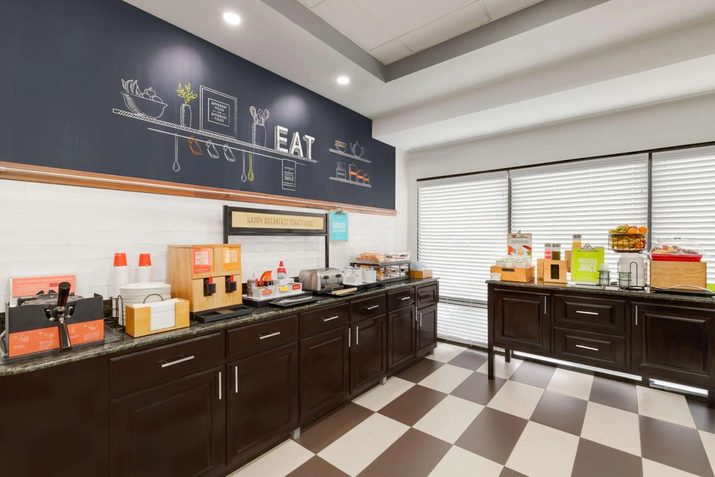 Breakfast in Hampton Inn Greenville-Simpsonville