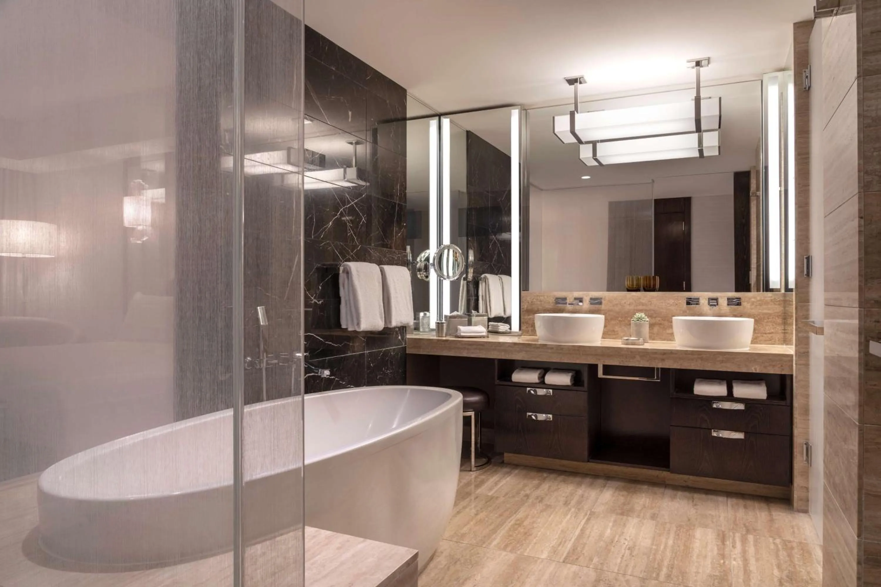 Bathroom in Waldorf Astoria Las Vegas