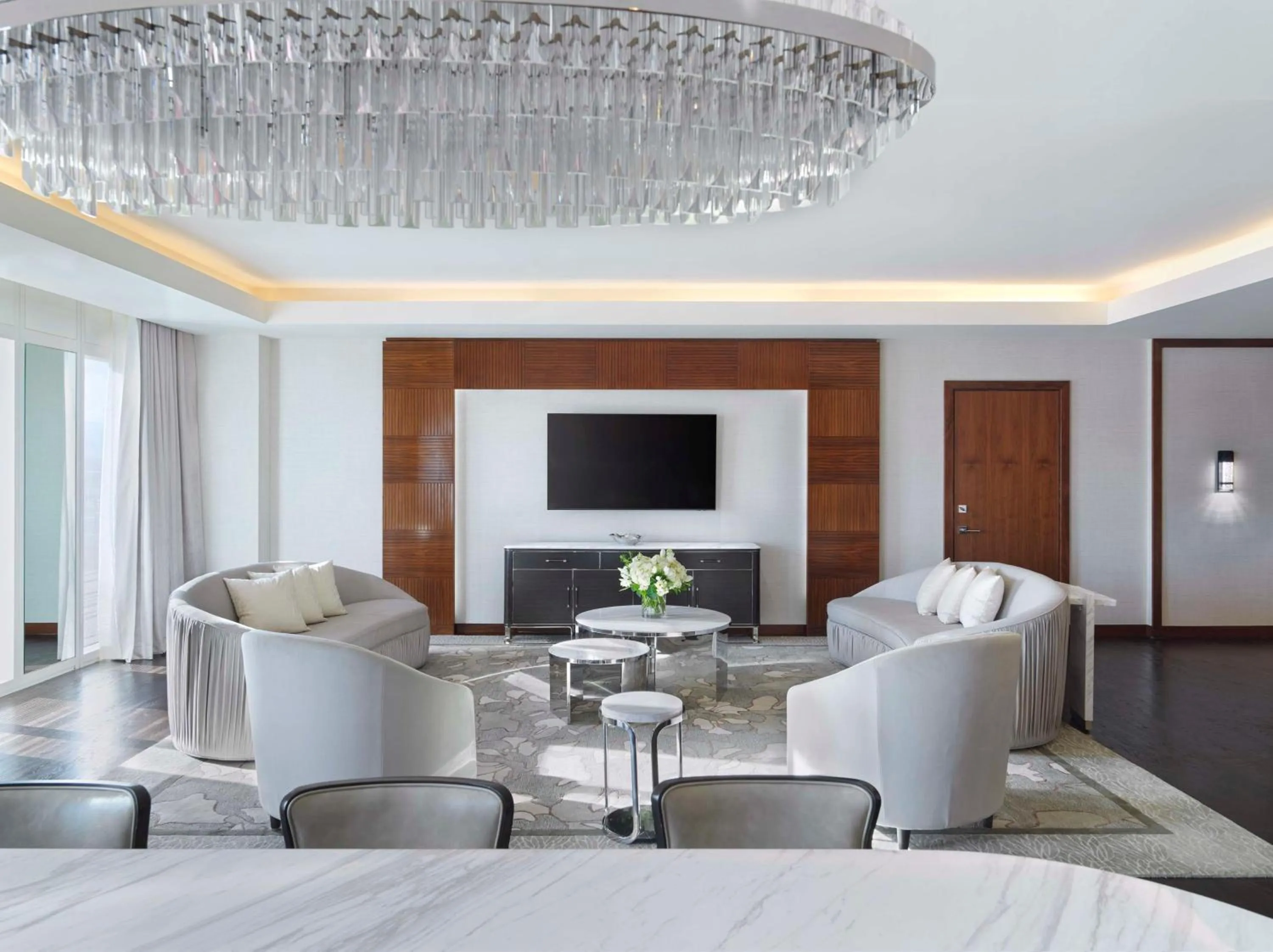 Living room in Waldorf Astoria Las Vegas