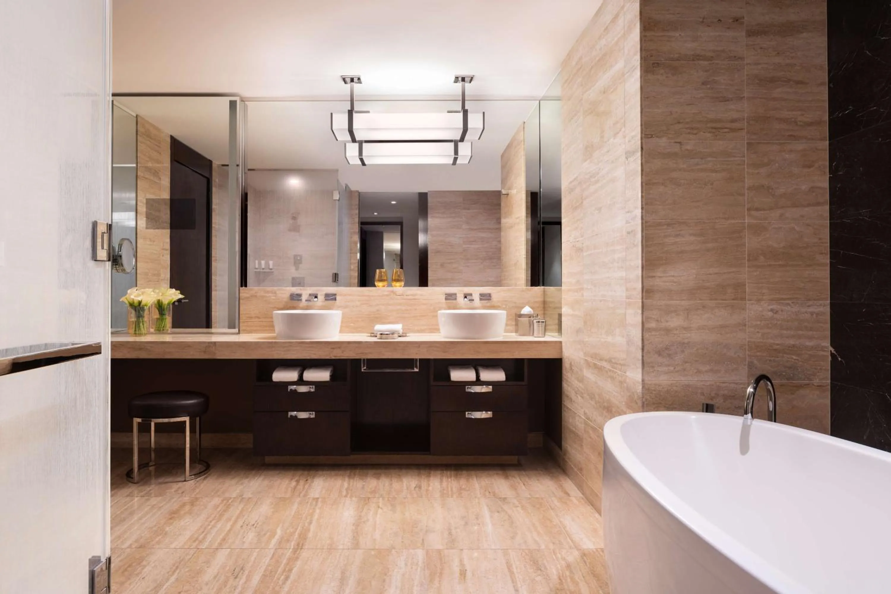 Bathroom in Waldorf Astoria Las Vegas