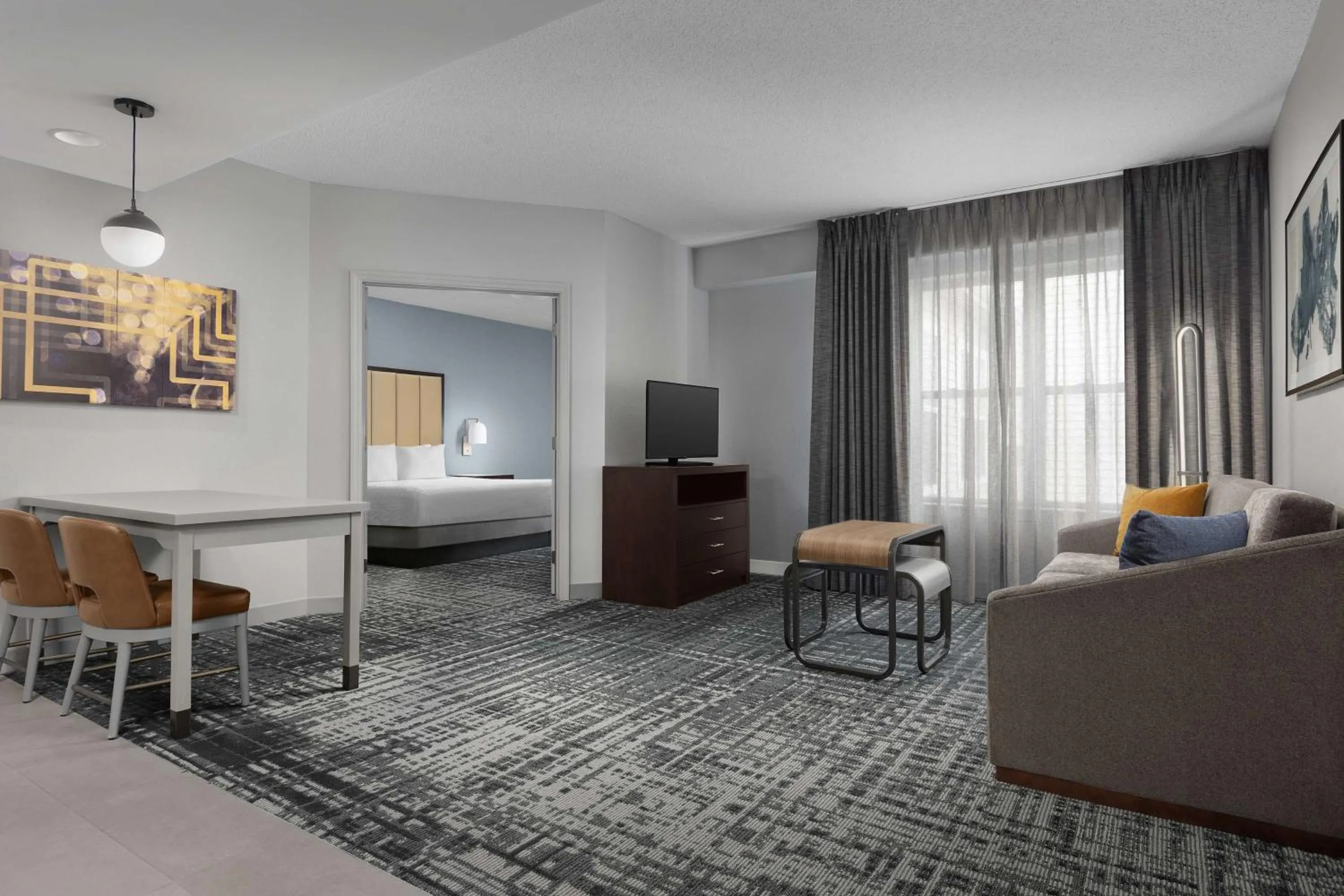 Living room, Bed in Homewood Suites by Hilton Reading-Wyomissing
