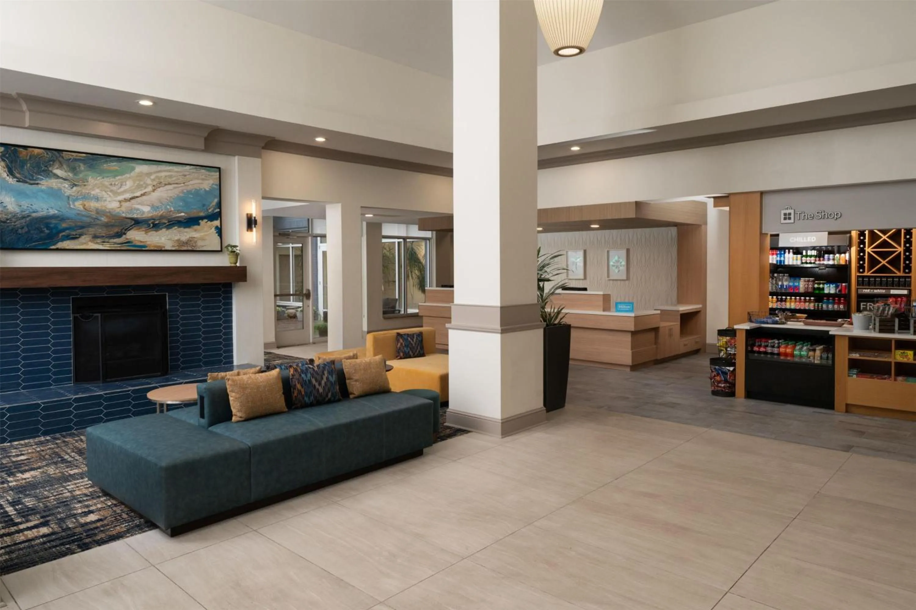Lobby or reception in Hilton Garden Inn Richmond South/Southpark