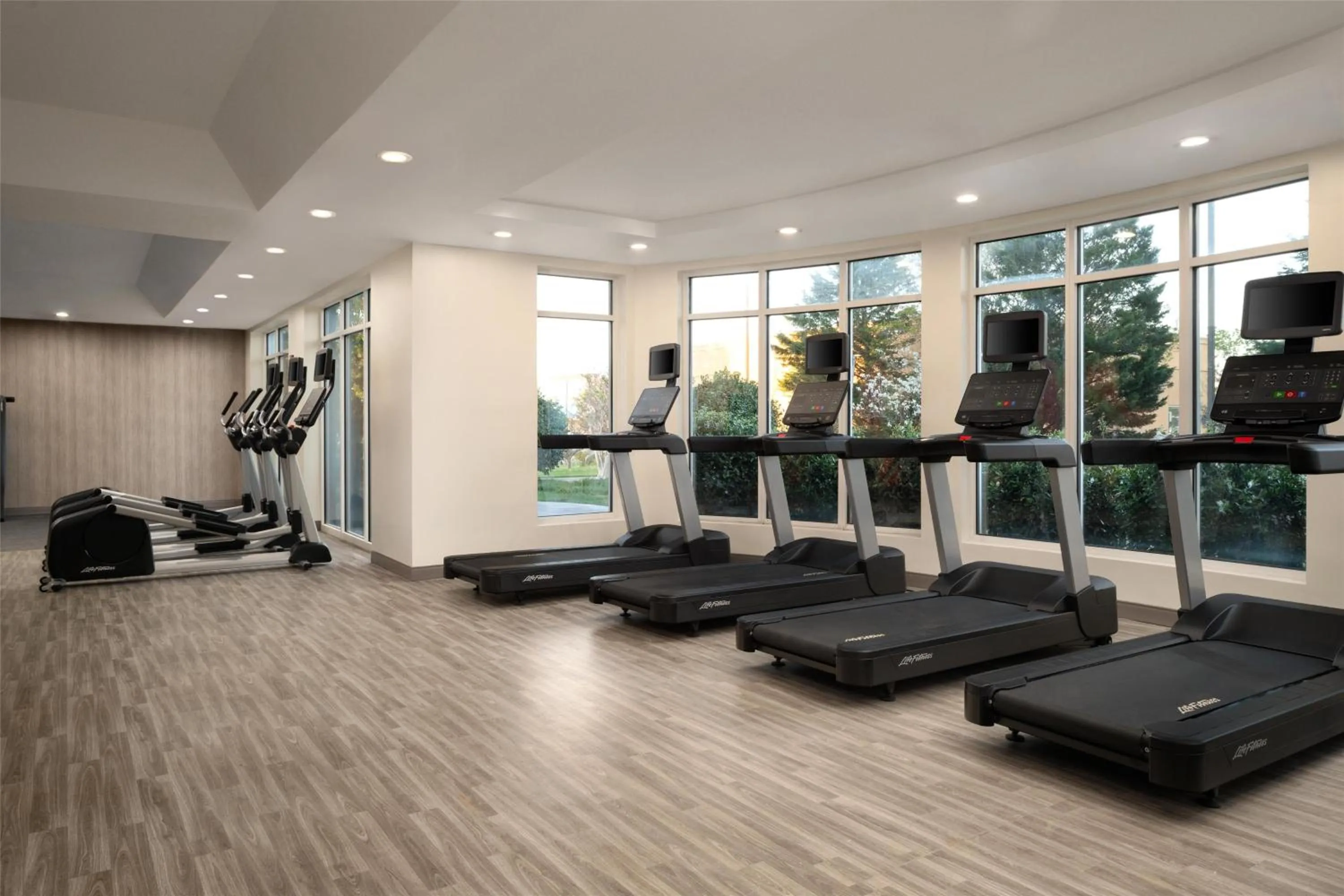 Fitness centre/facilities in Hilton Garden Inn Richmond South/Southpark