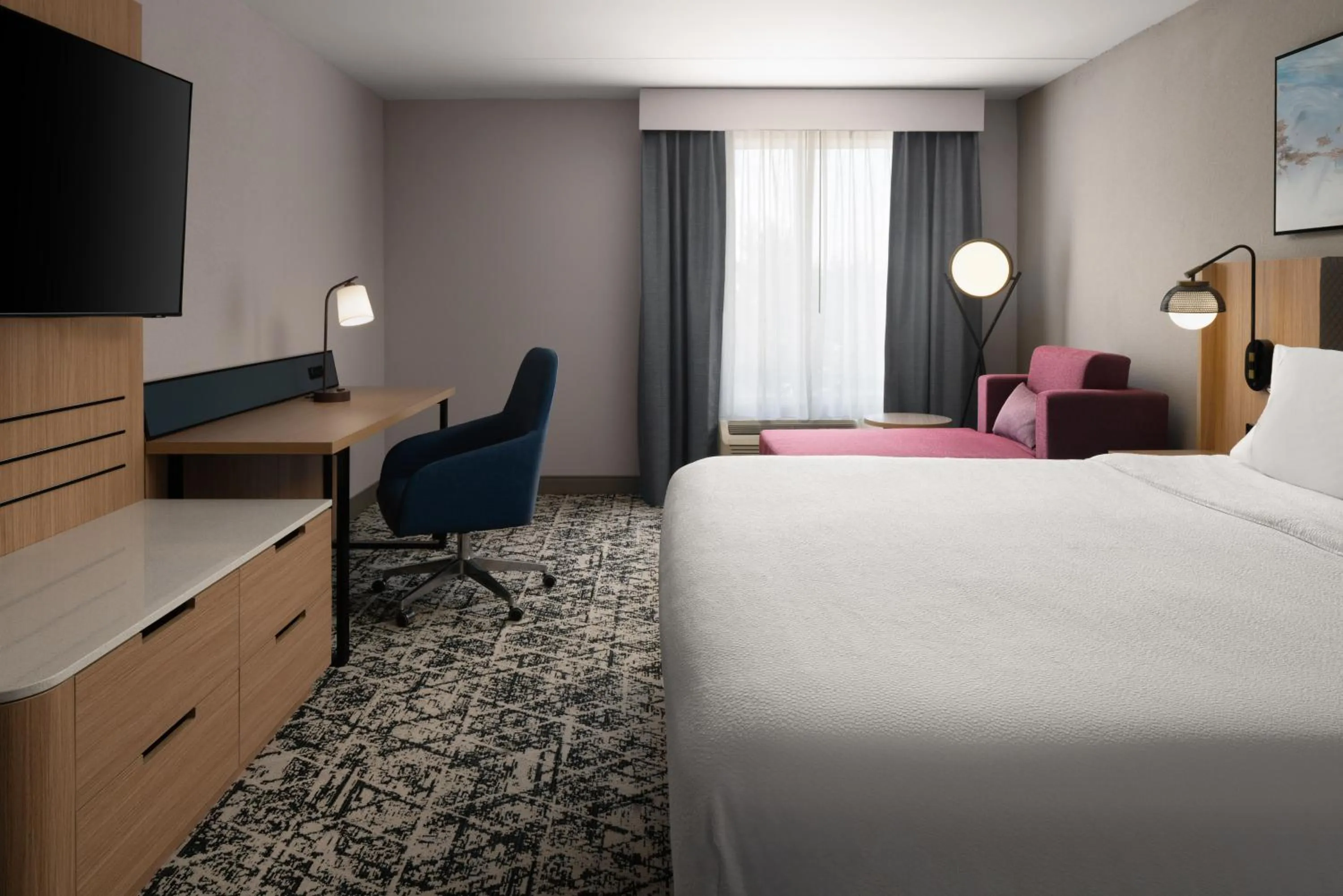 Bedroom, Bed in Hilton Garden Inn Richmond South/Southpark