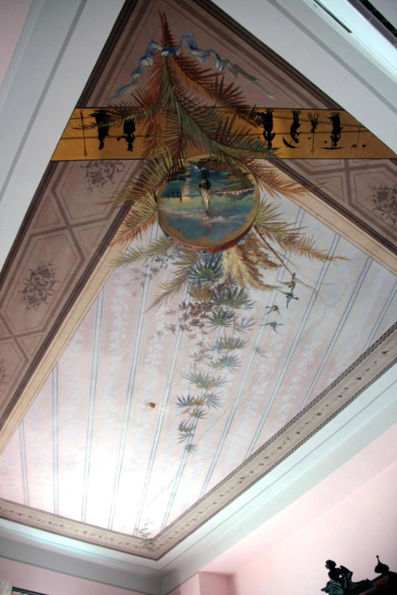 Decorative detail in Domus Cicerone