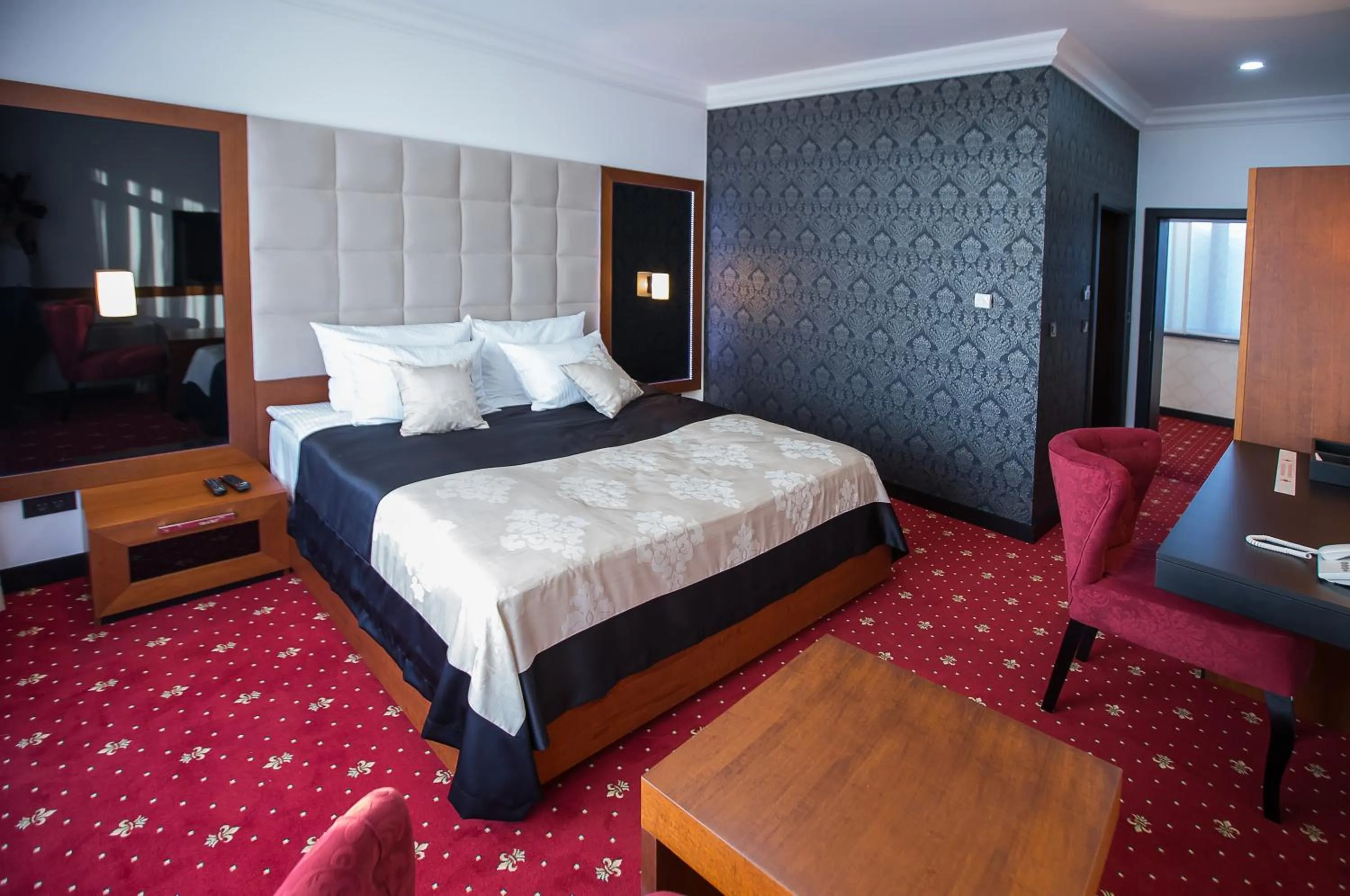 Bed in Hotel Exclusive President