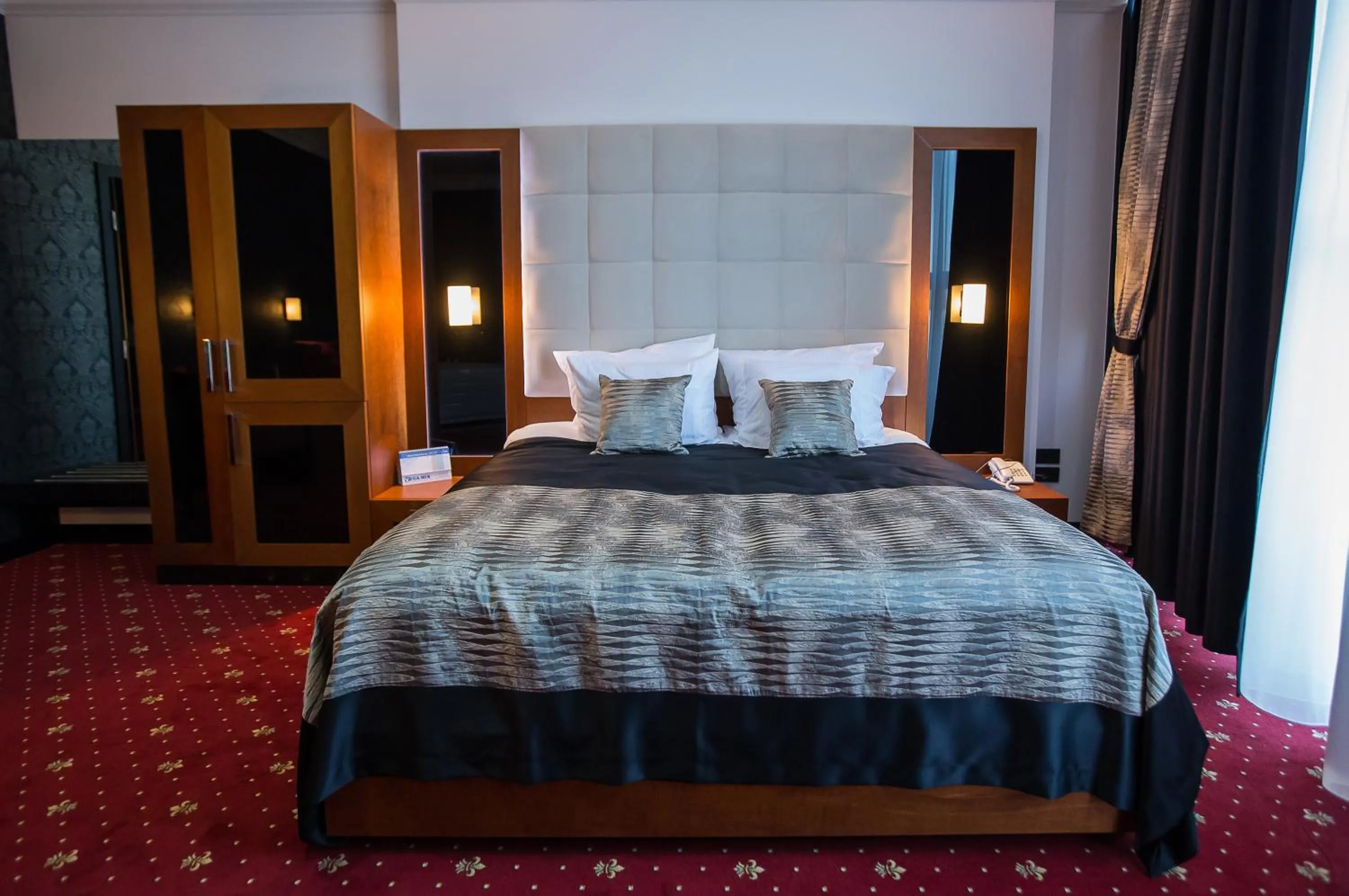 Bed in Hotel Exclusive President