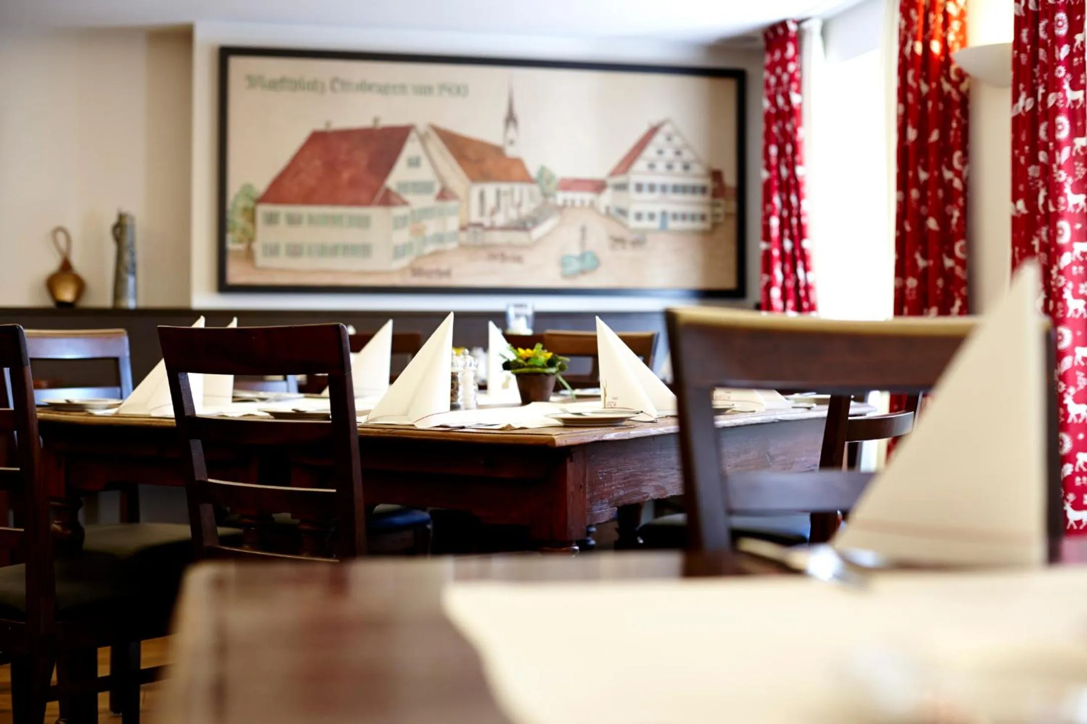 Restaurant/places to eat in AKZENT Brauerei Hotel Hirsch