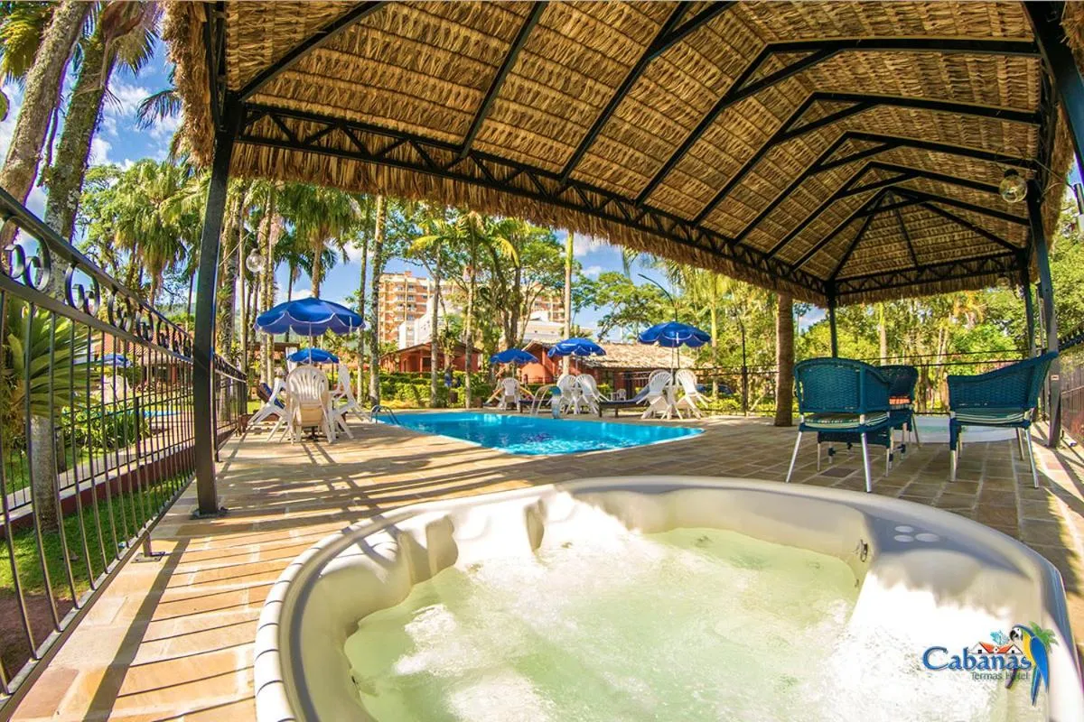 Hot Spring Bath in Cabanas Termas Hotel