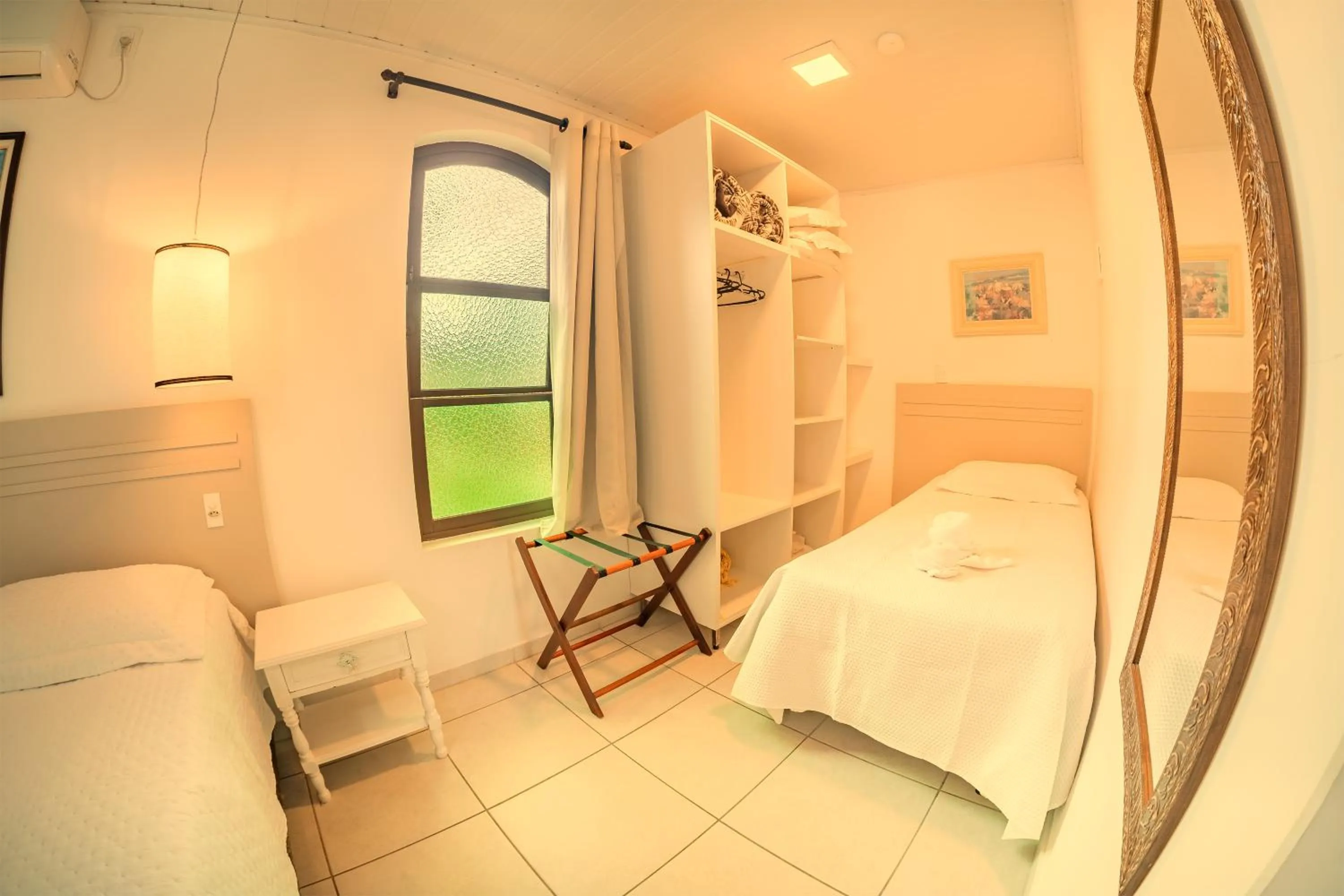 Bed in Cabanas Termas Hotel