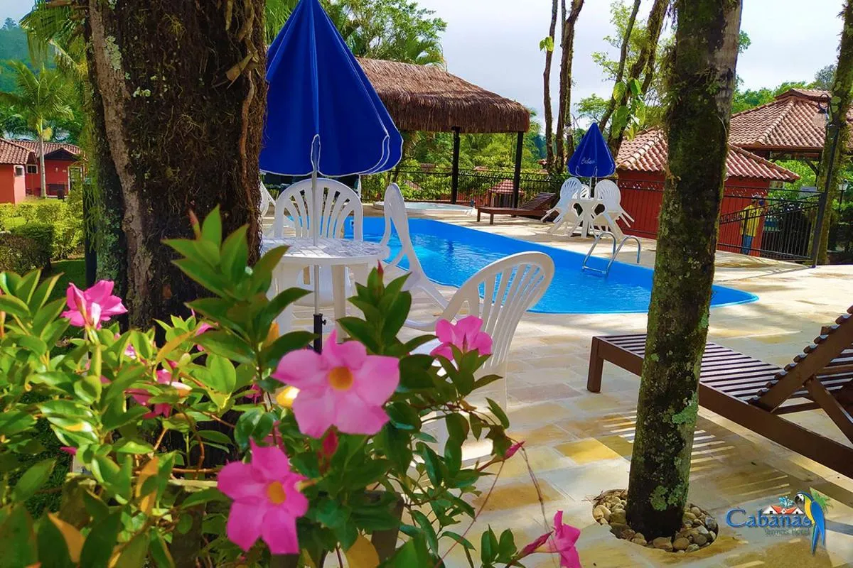 Swimming pool in Cabanas Termas Hotel