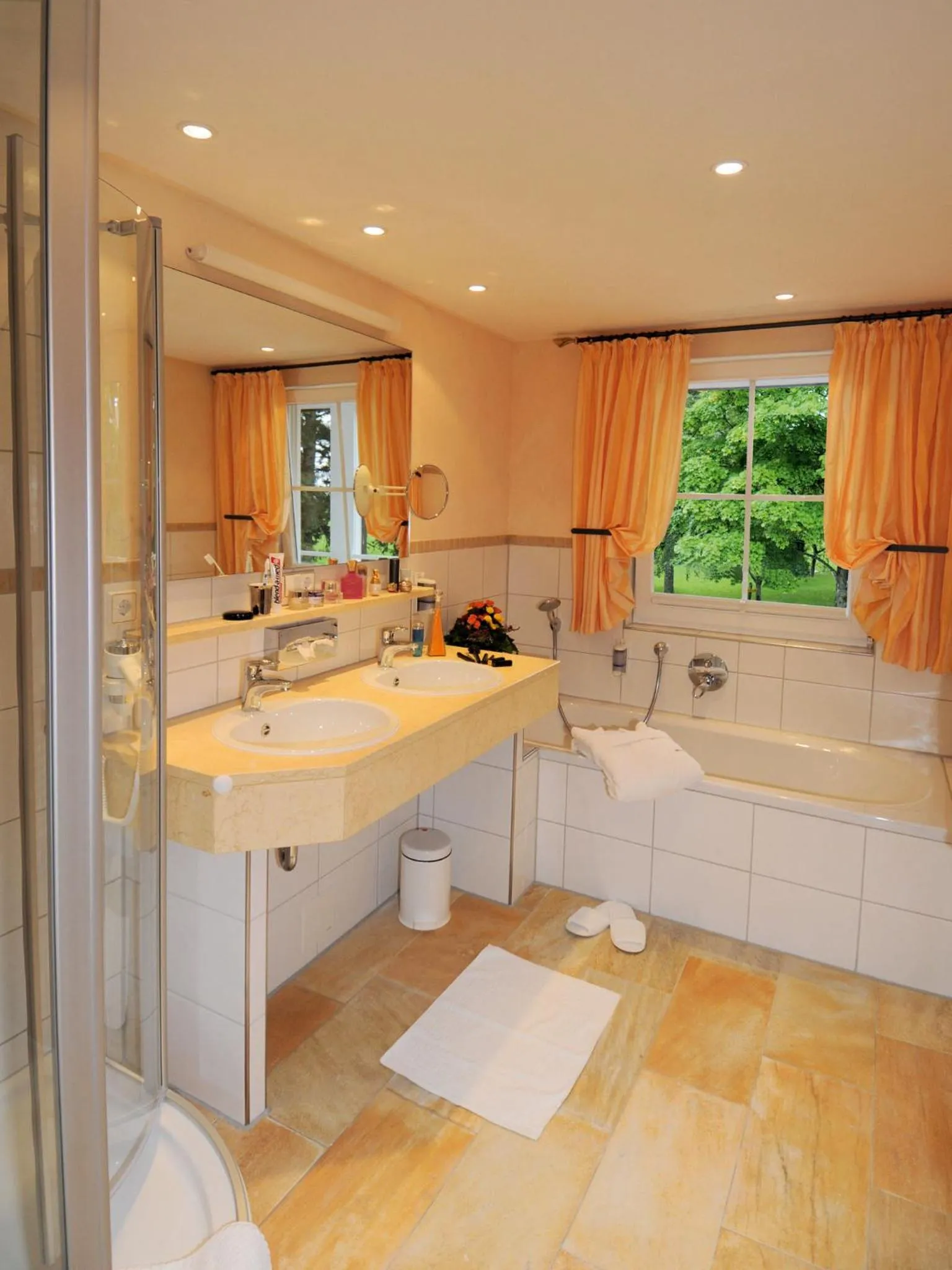 Bathroom in Schwarzwaldhotel Oberwiesenhof