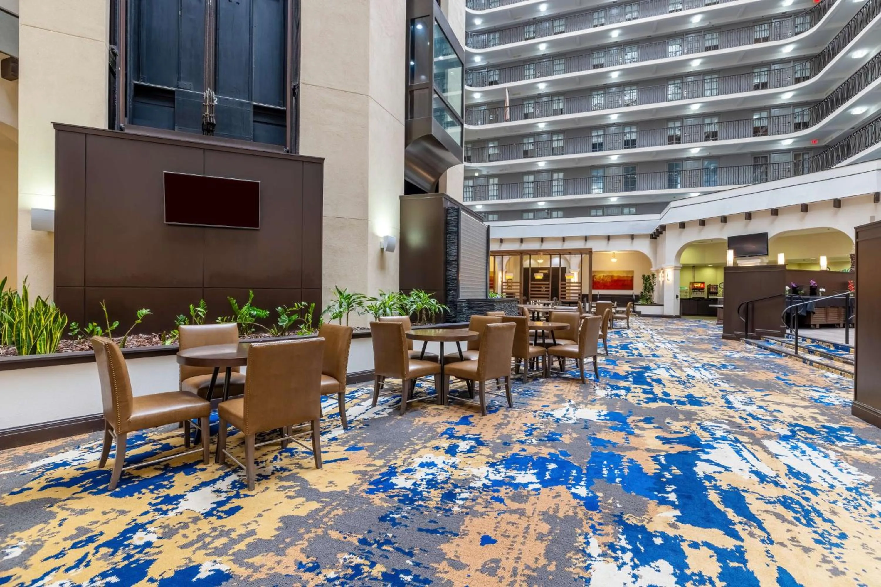 Lobby or reception in Embassy Suites by Hilton Tulsa I-44