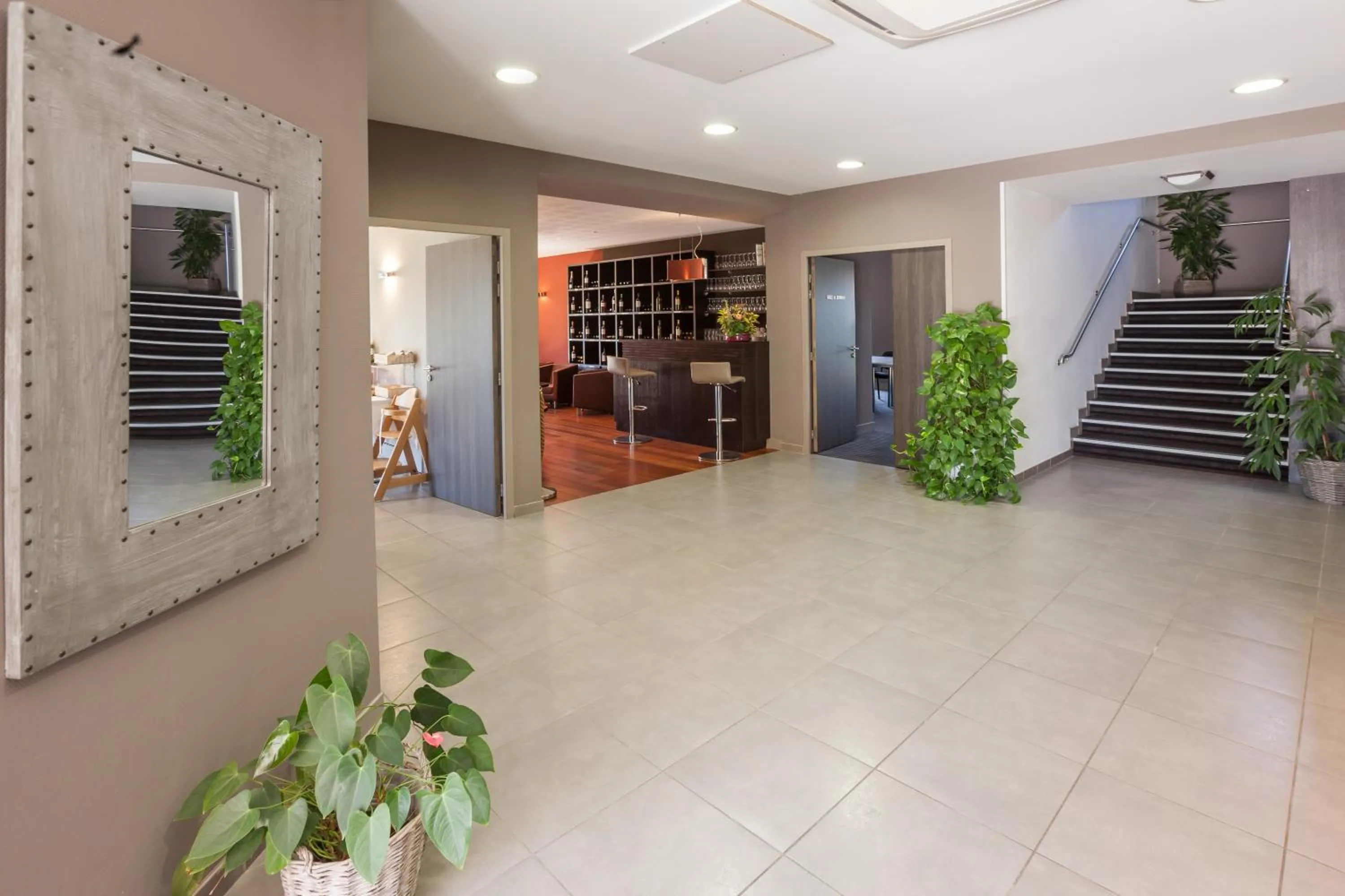 Lobby or reception in Hotel Alienor