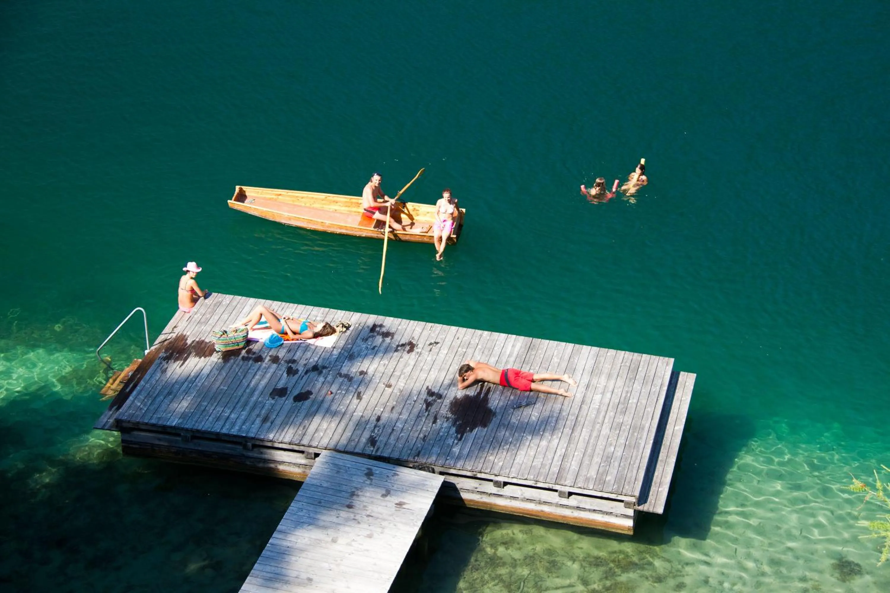 Property building in Haus Lackner am Weissensee in Kärnten