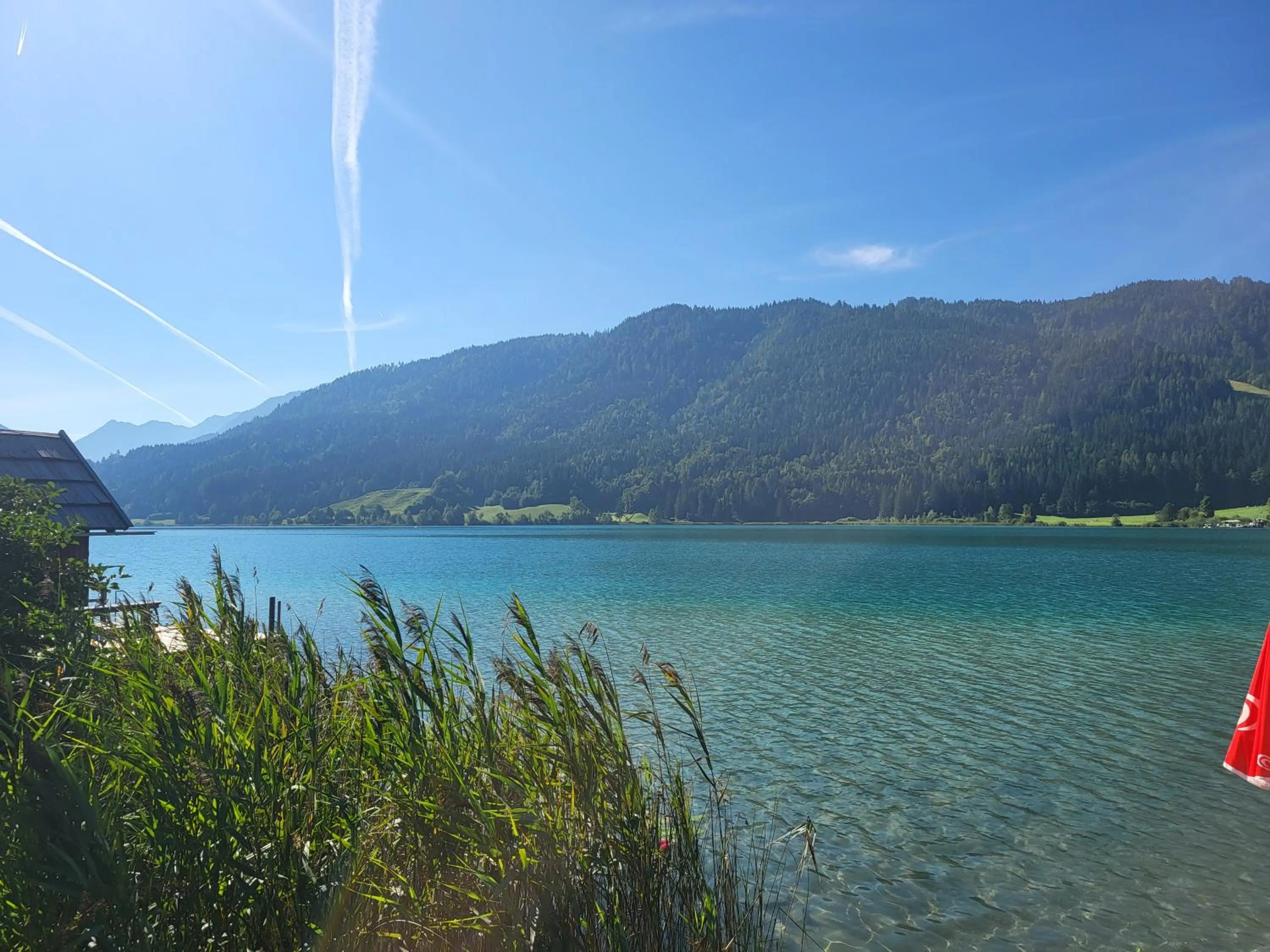 Beach in Haus Lackner am Weissensee in Kärnten