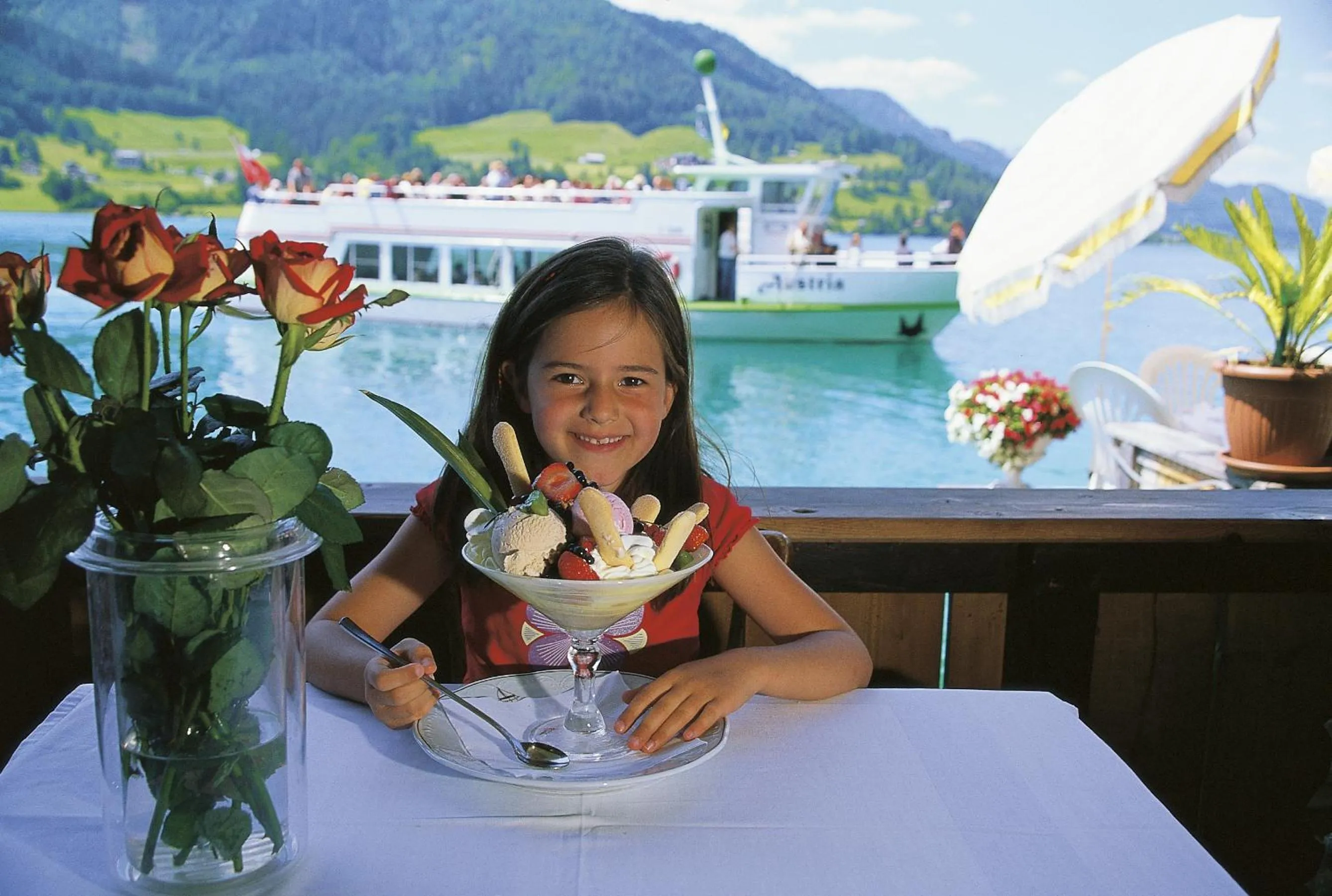 Property building in Haus Lackner am Weissensee in Kärnten