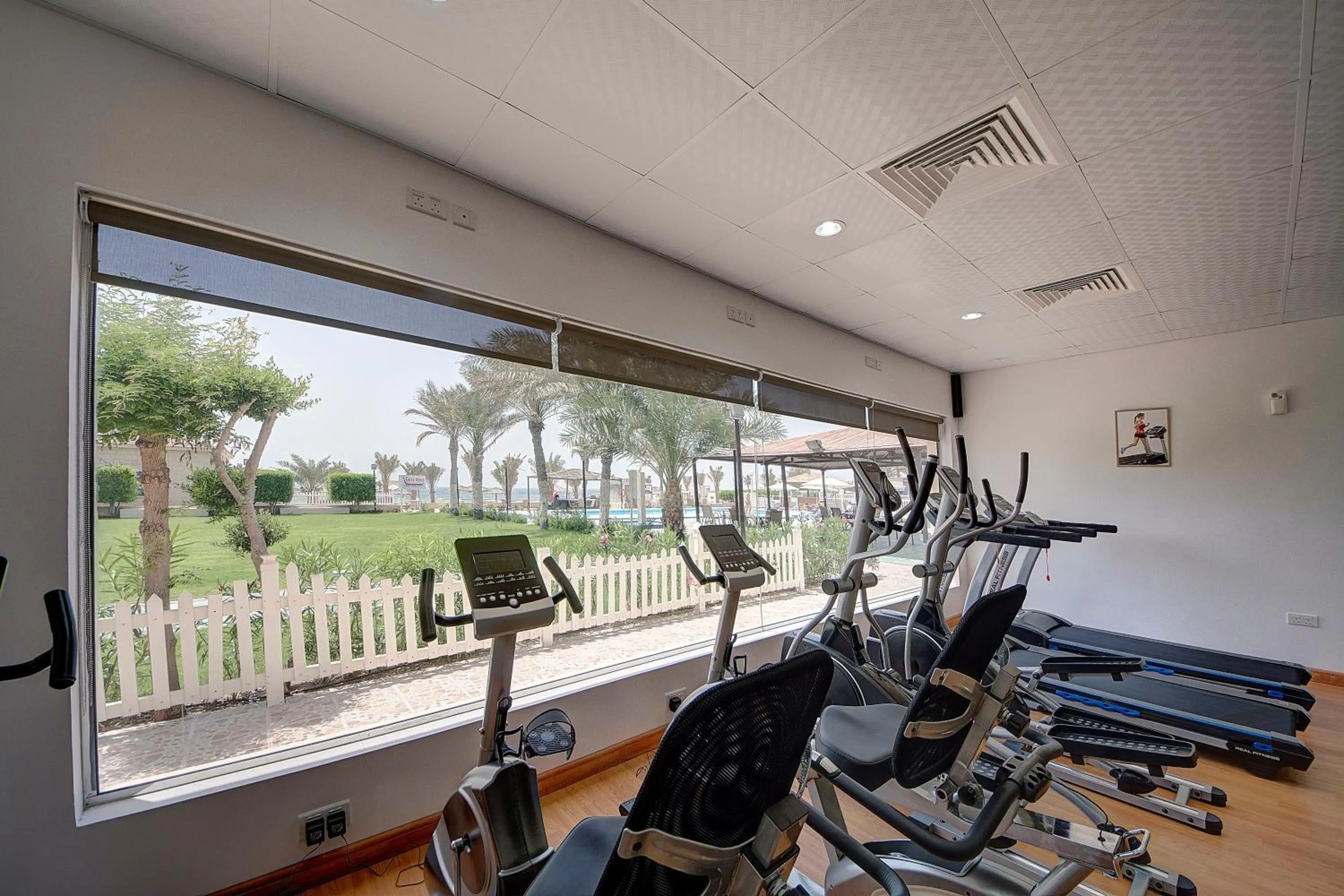 Fitness centre/facilities in Ajman Beach Hotel