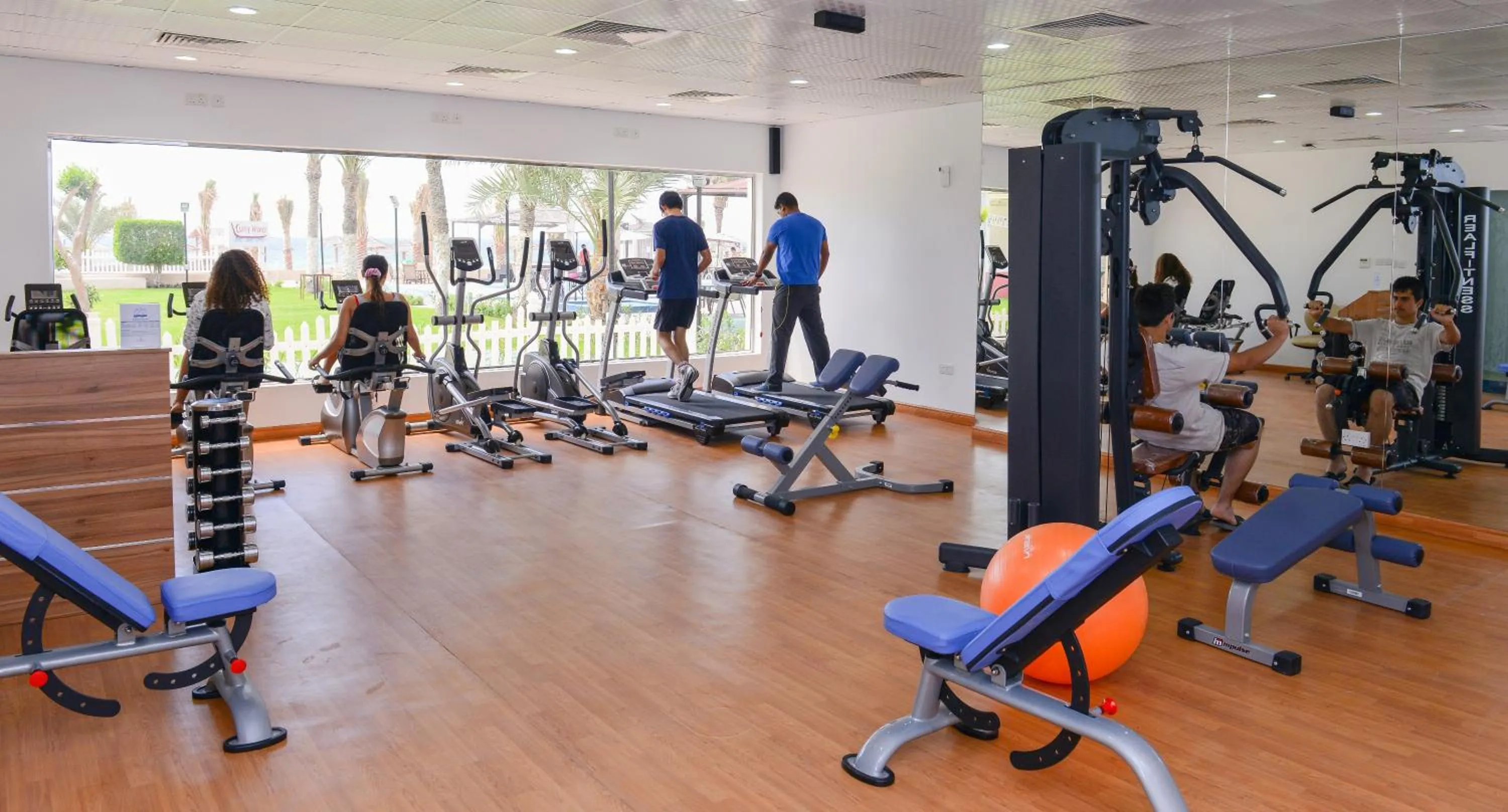 Fitness centre/facilities in Ajman Beach Hotel