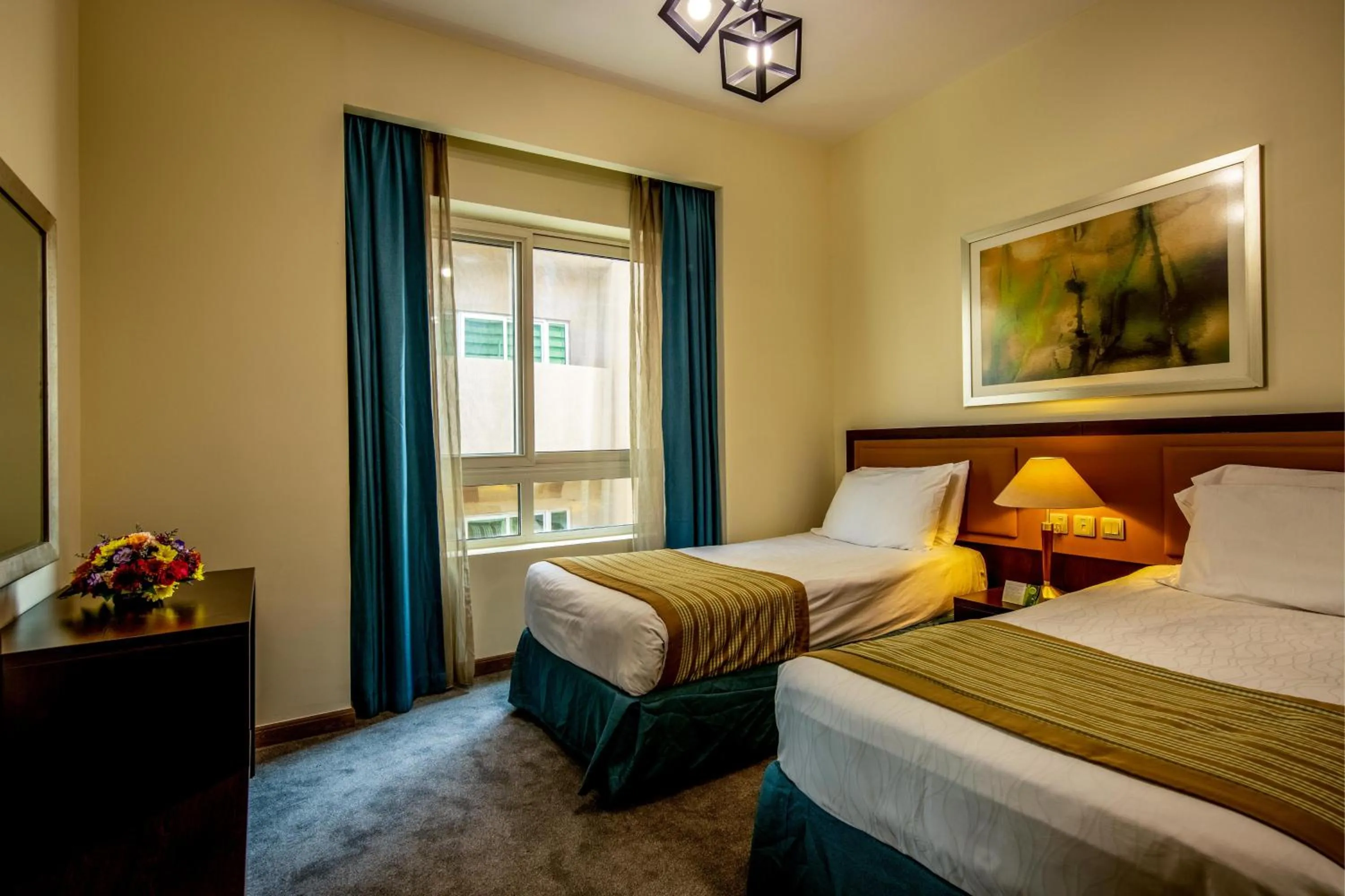 Bedroom, Bed in TIME Ruby Hotel Apartment