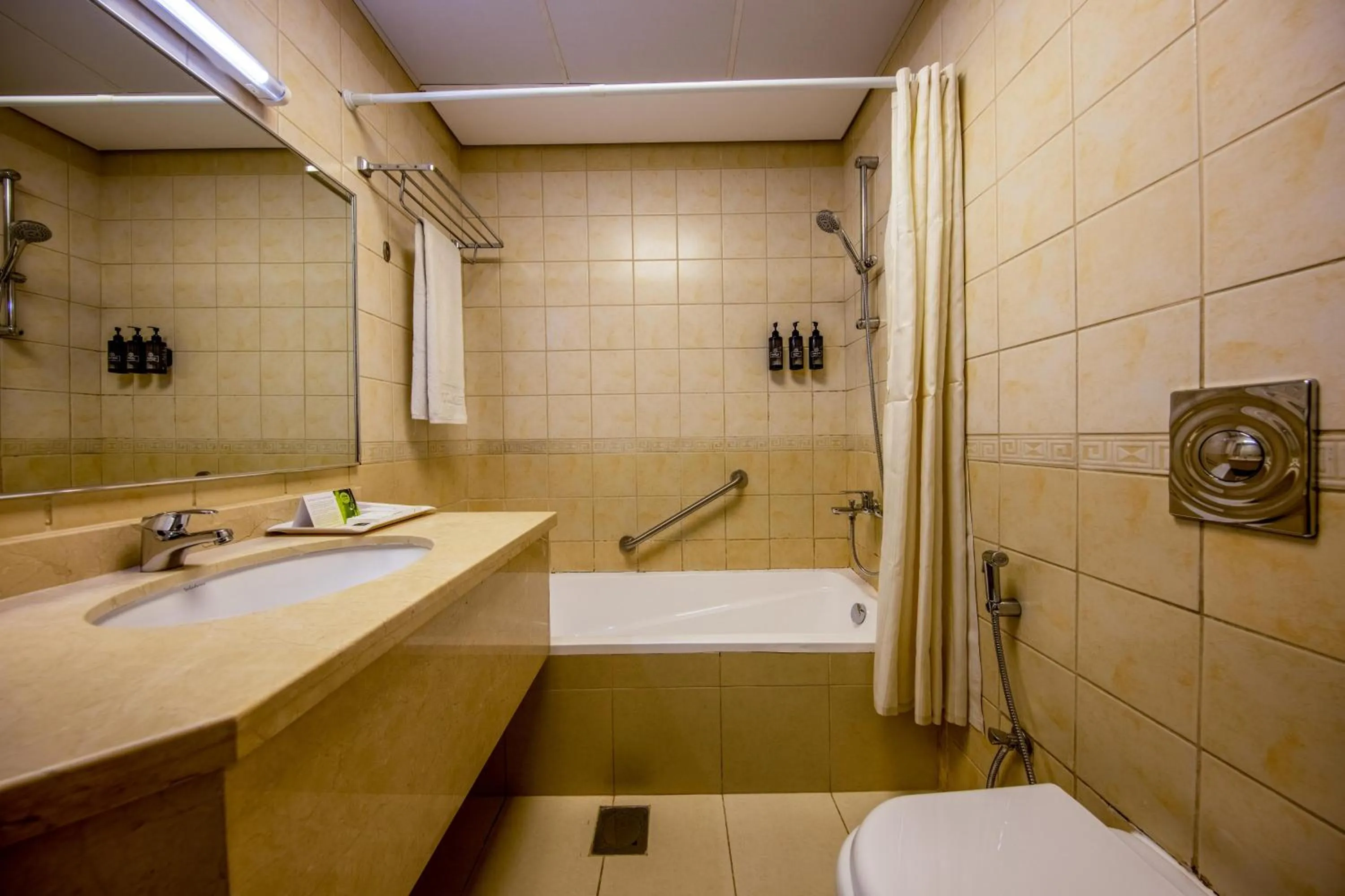 Bathroom in TIME Ruby Hotel Apartment