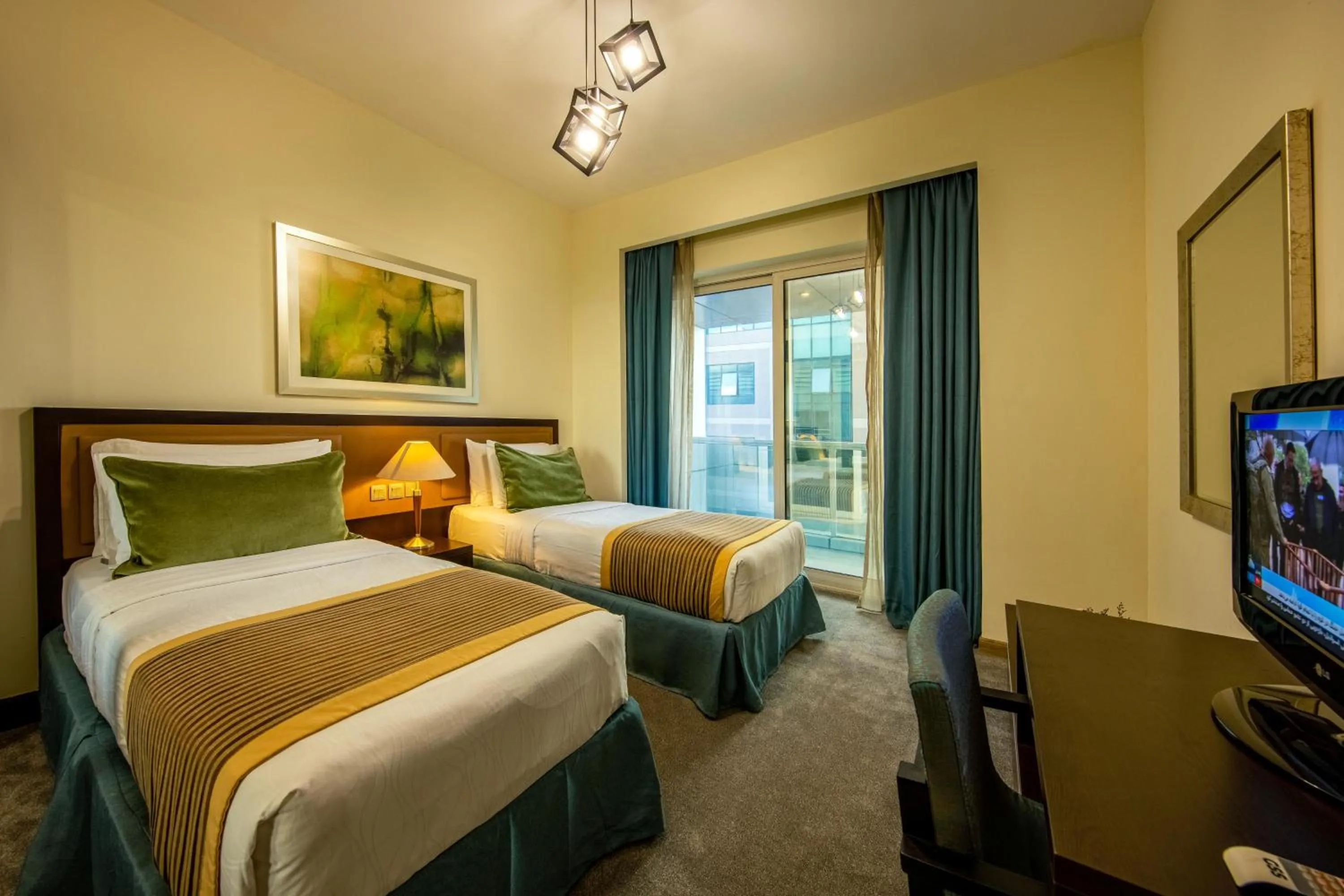 Bedroom, Bed in TIME Ruby Hotel Apartment