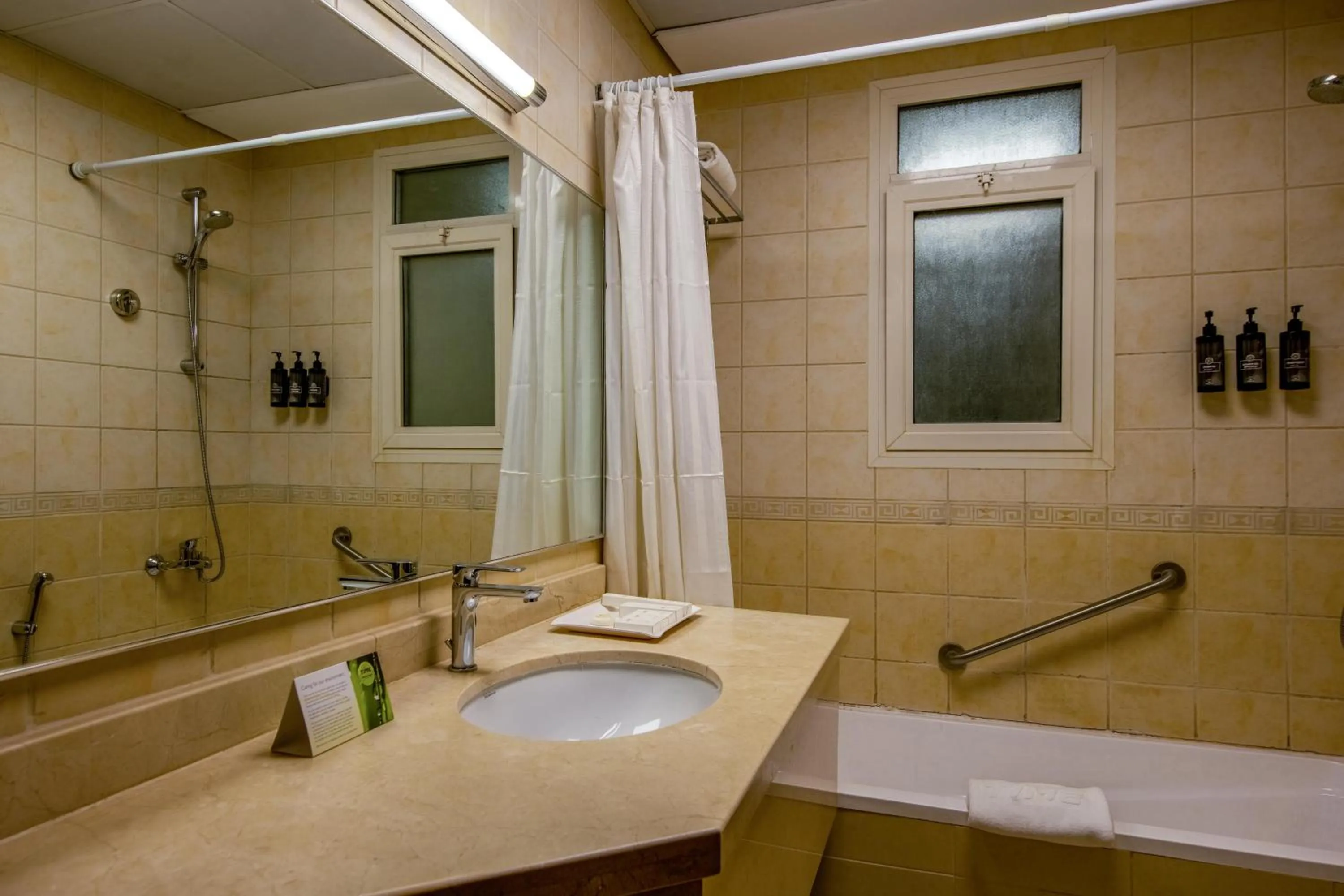 Bathroom in TIME Ruby Hotel Apartment