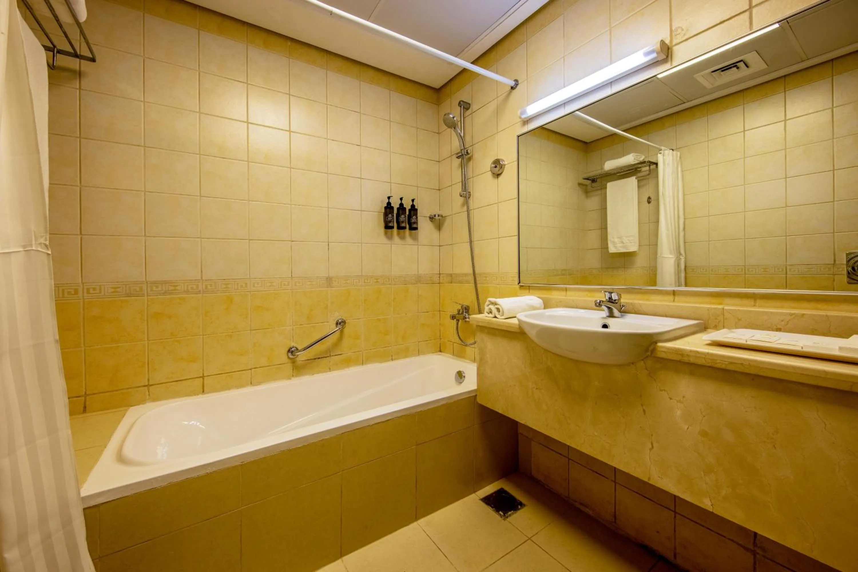 Bathroom in TIME Ruby Hotel Apartment