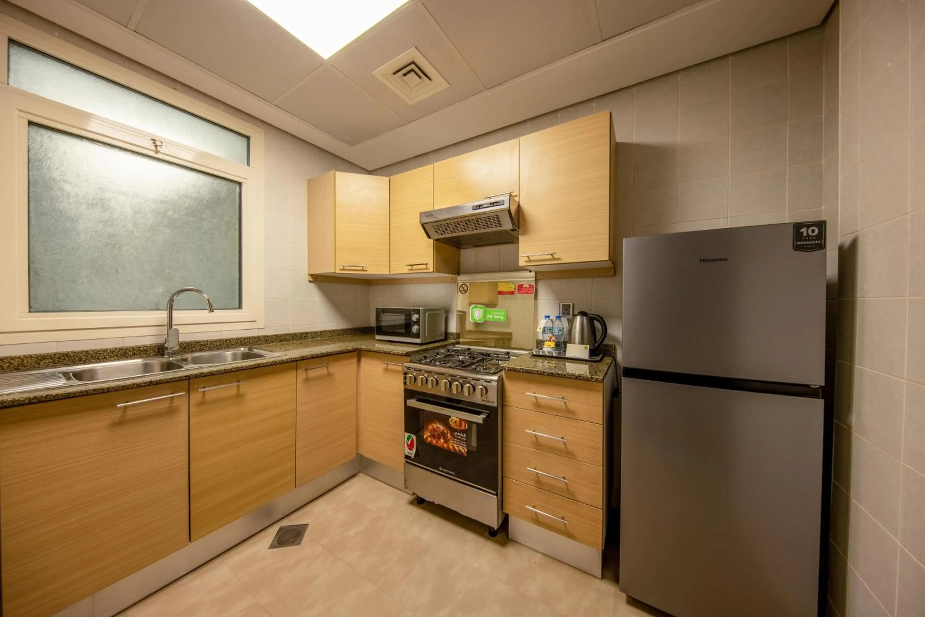 Kitchen or kitchenette in TIME Ruby Hotel Apartment