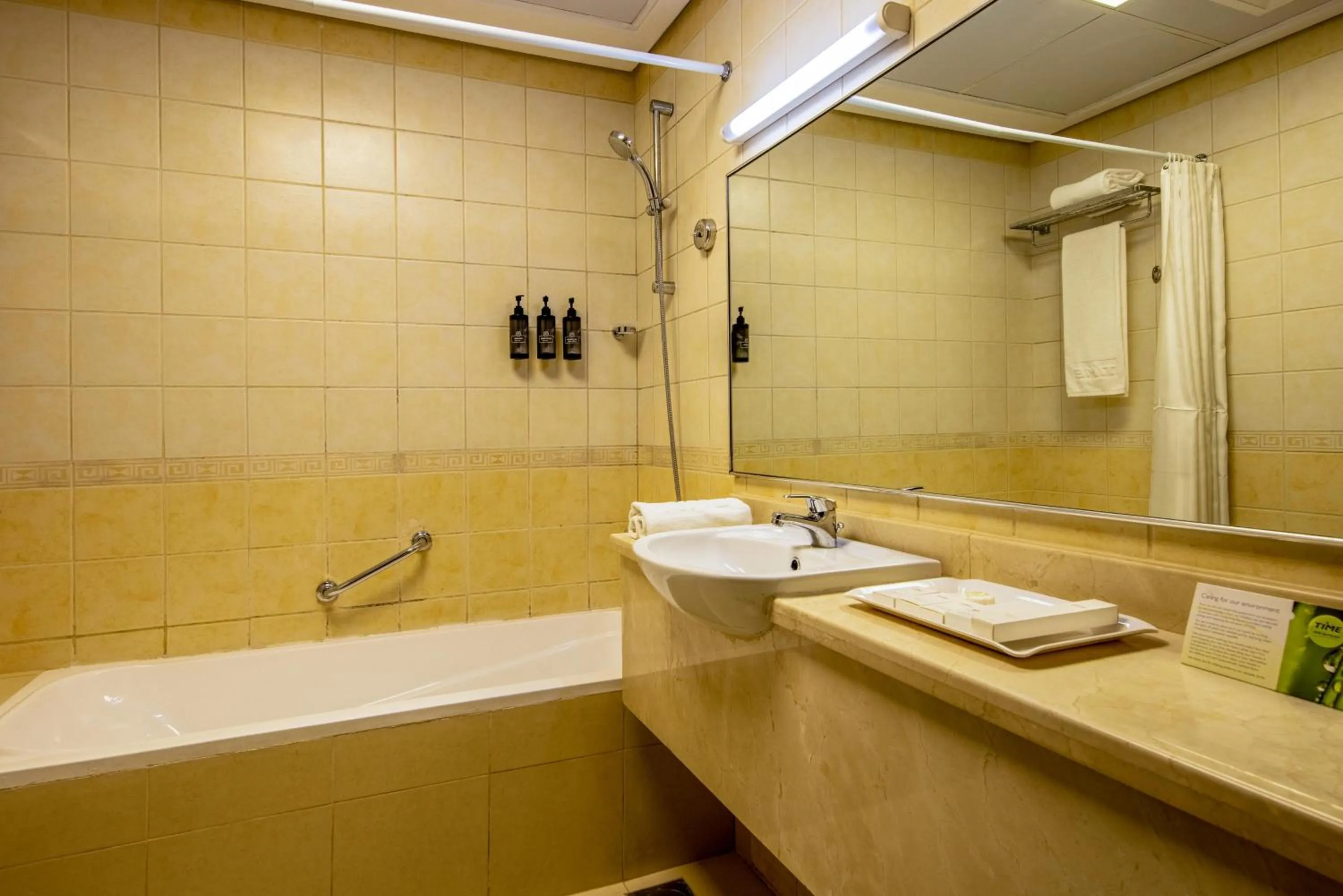 Bathroom in TIME Ruby Hotel Apartment