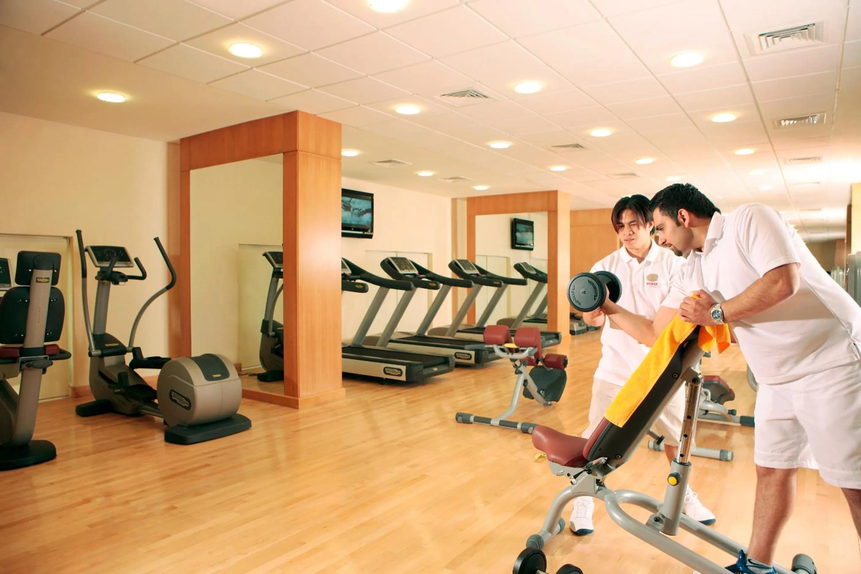 Fitness centre/facilities in TIME Ruby Hotel Apartment