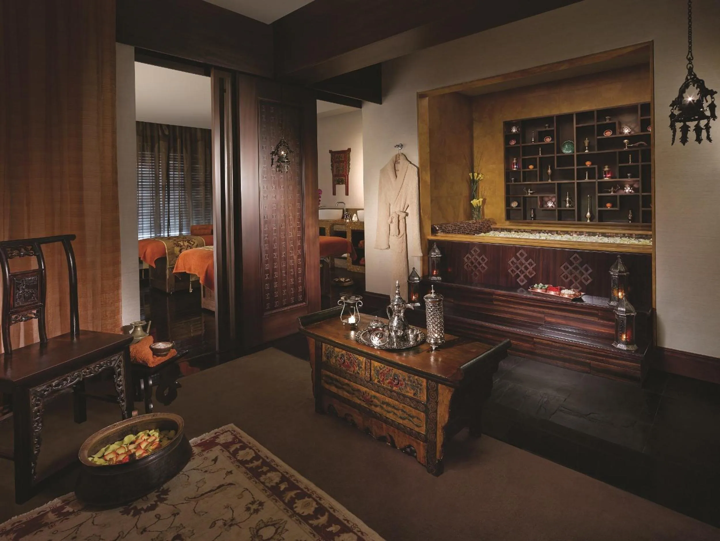 Spa and wellness centre/facilities in Shangri-La Qaryat Al Beri, Abu Dhabi