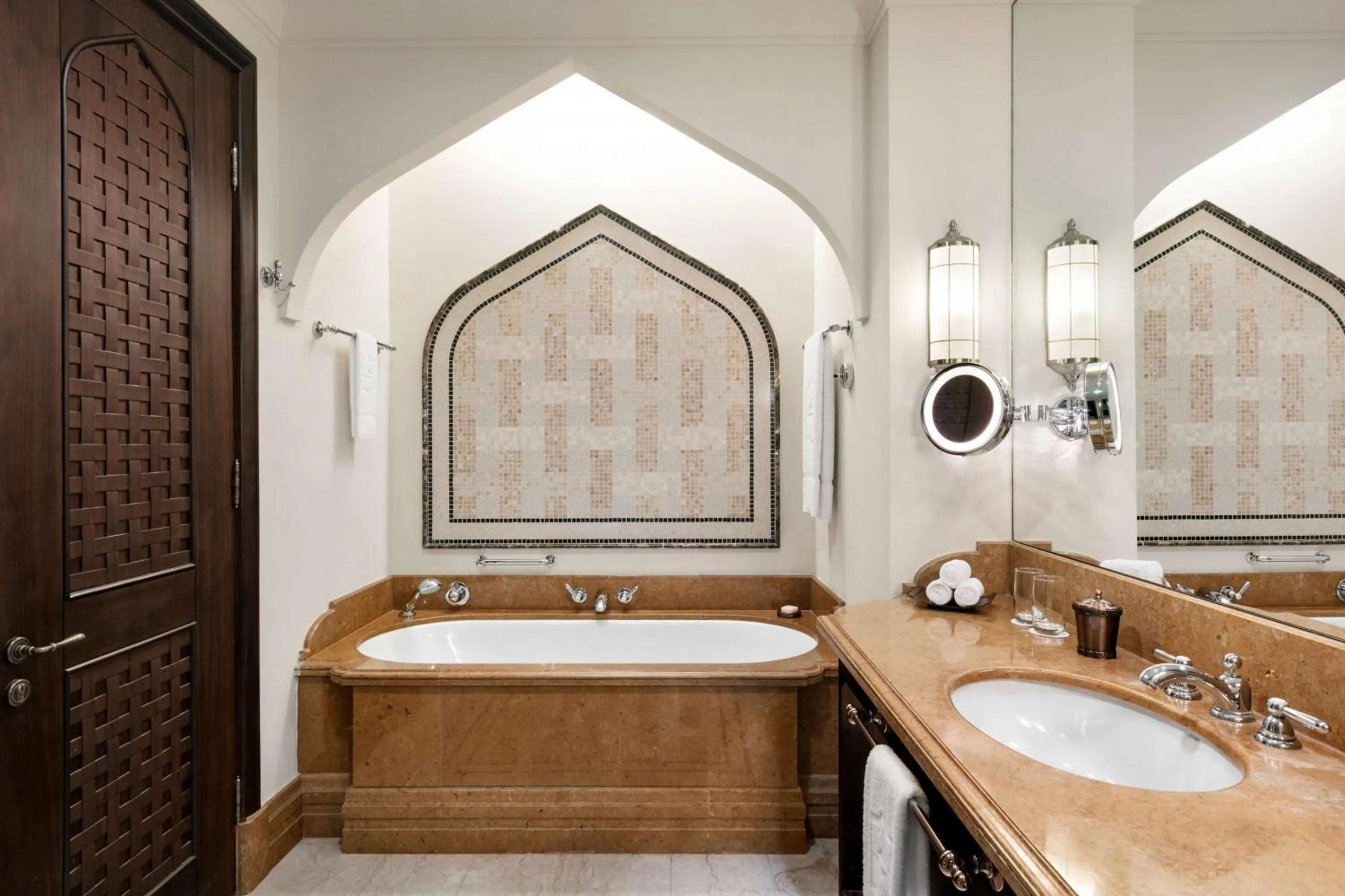 Bathroom in Shangri-La Qaryat Al Beri, Abu Dhabi