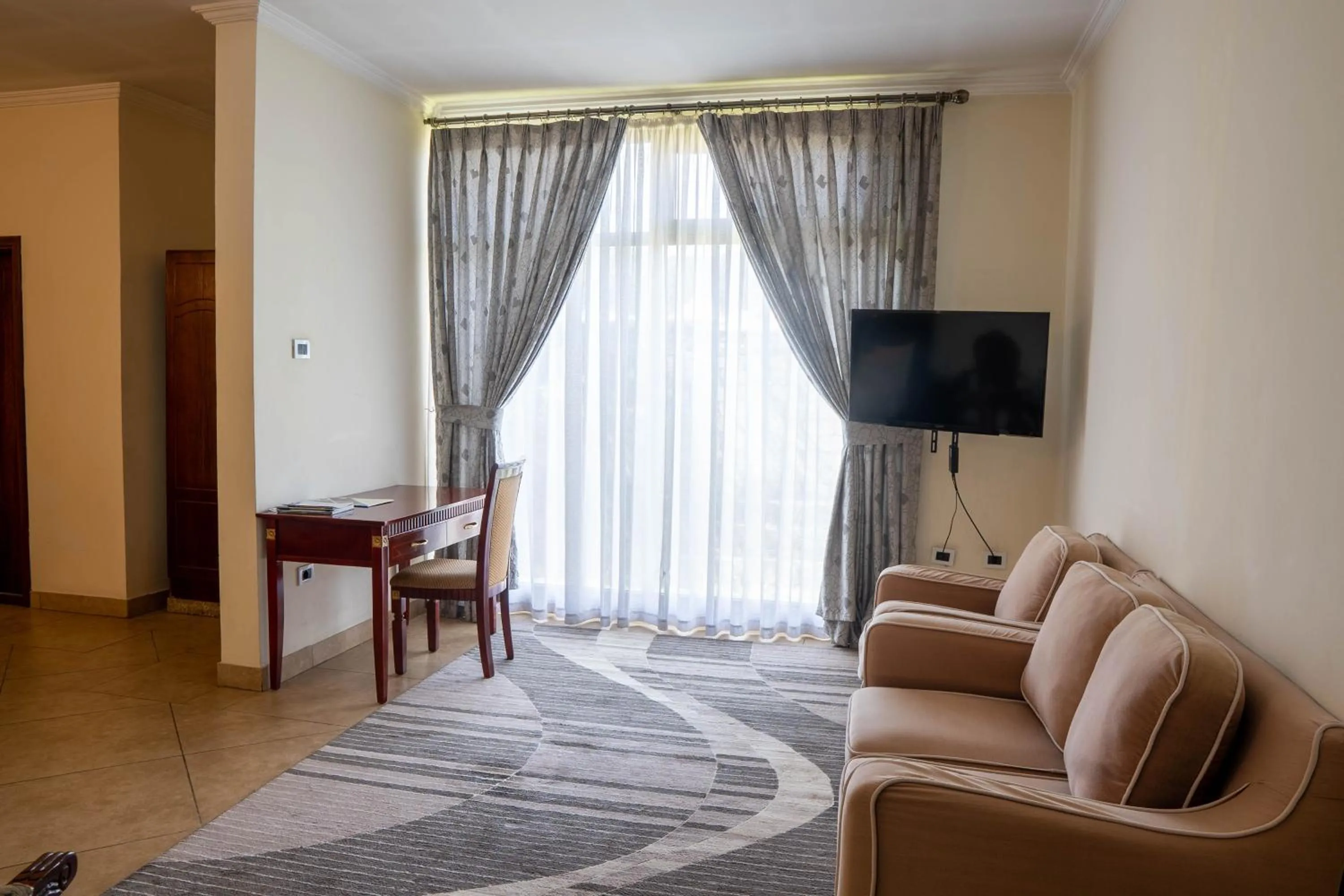 TV and multimedia in Yaya Africa Athletics Village