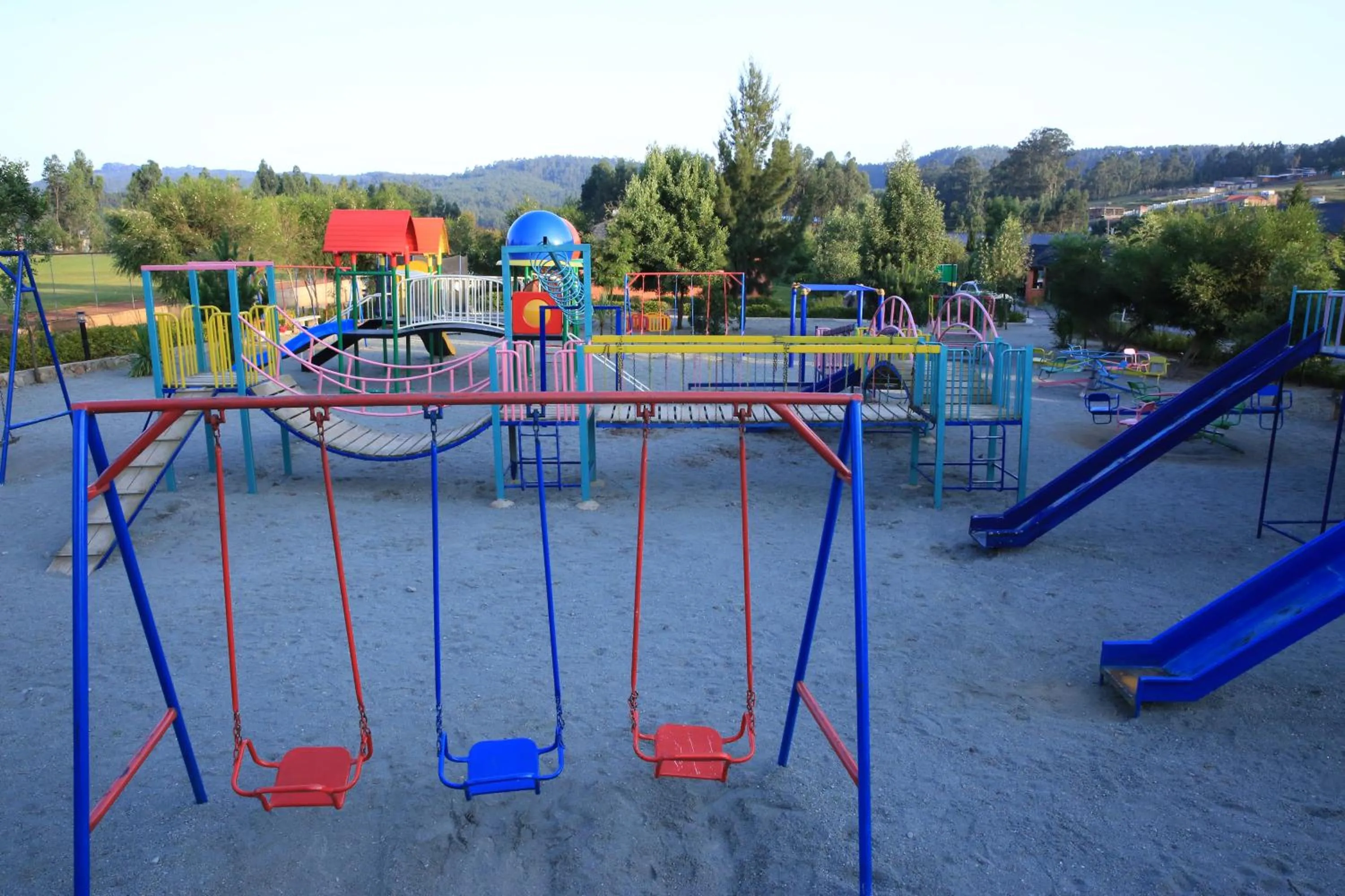 Children play ground in Yaya Africa Athletics Village