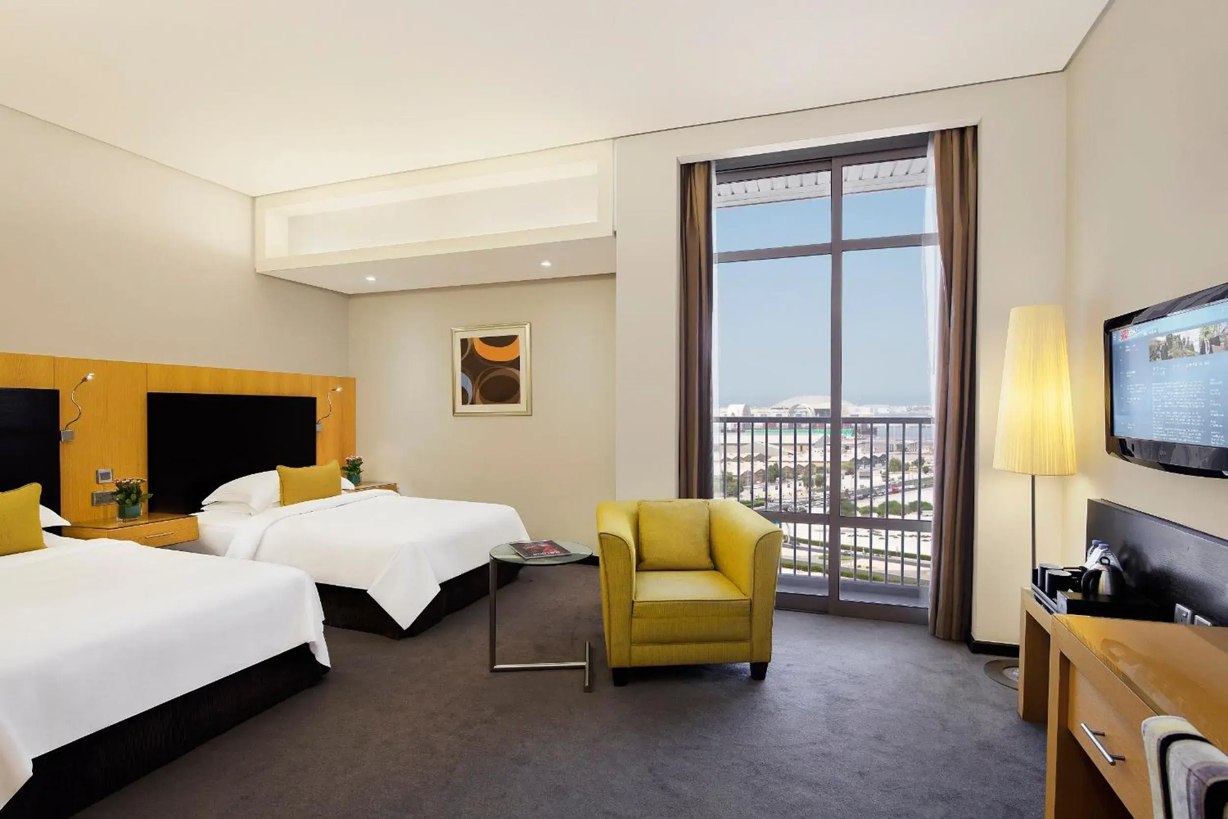 Bay View Studio – Twin Beds in Hala Arjaan by Rotana, Deluxe Hotel Apartments Bay View Studio – Twin Beds in Hala Arjaan by Rotana, Deluxe Hotel Apartments