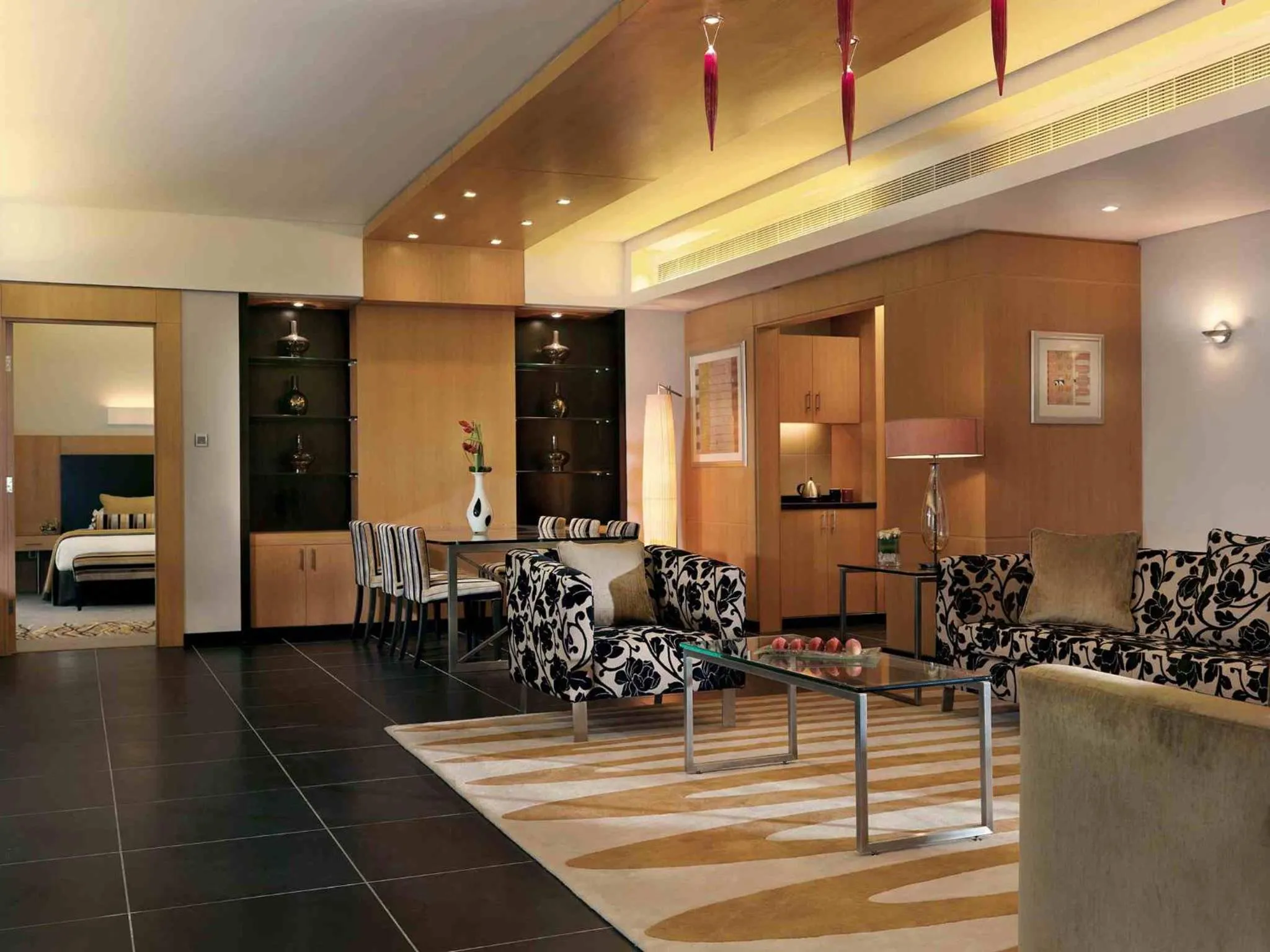 Living room in Hala Arjaan by Rotana, Deluxe Hotel Apartments