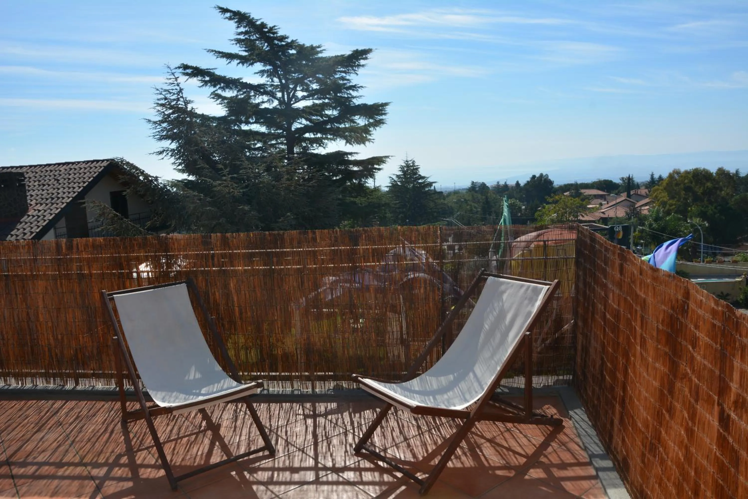 Balcony/Terrace in B&B Betulla dell'Etna
