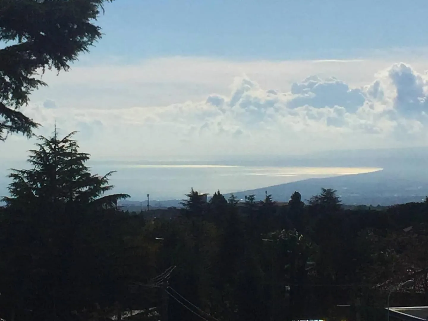 Natural landscape in B&B Betulla dell'Etna