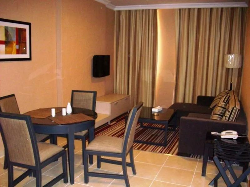 Living room in L'Arabia Hotel Apartments