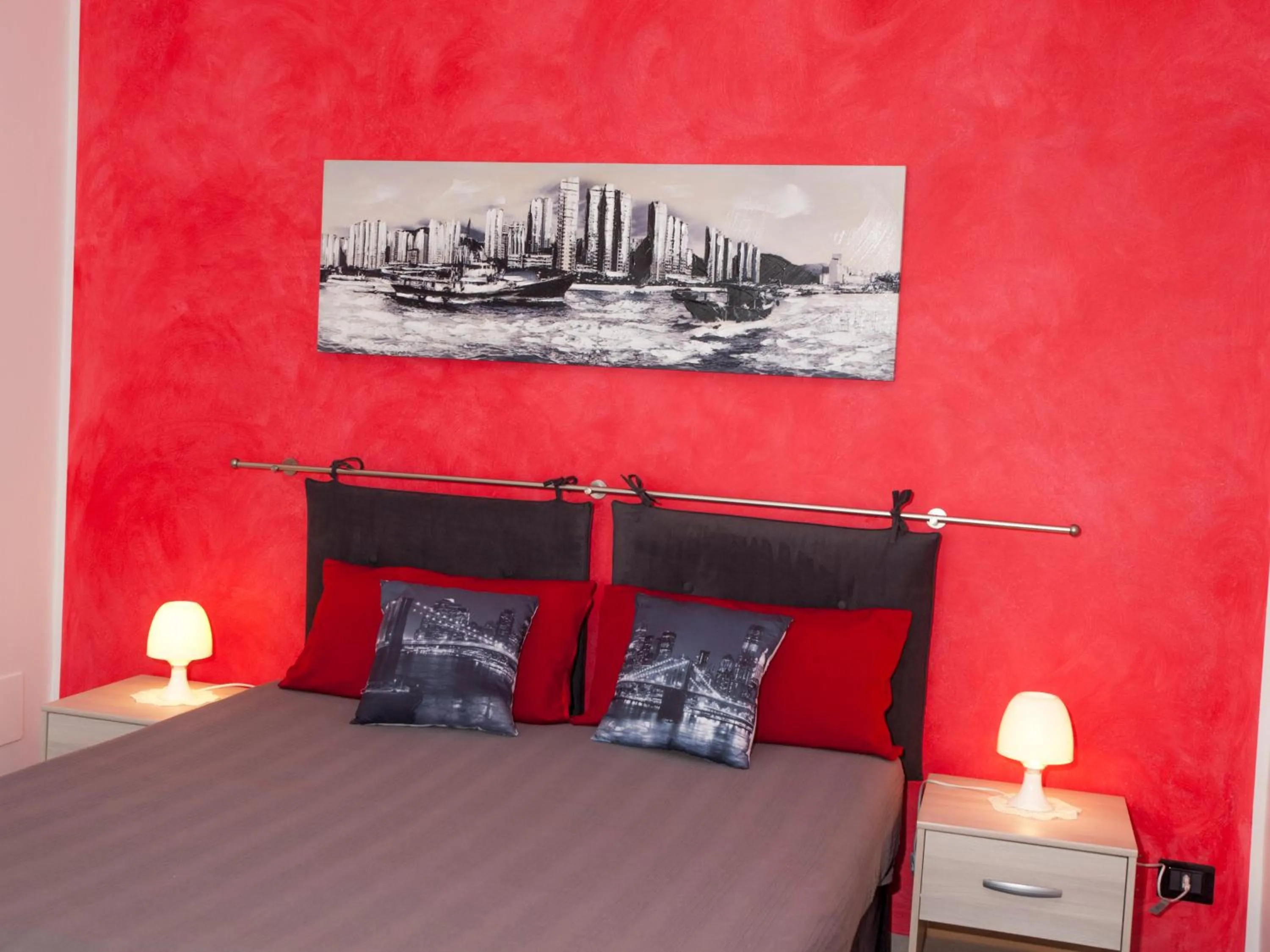 Bedroom, Bed in Bouganville House